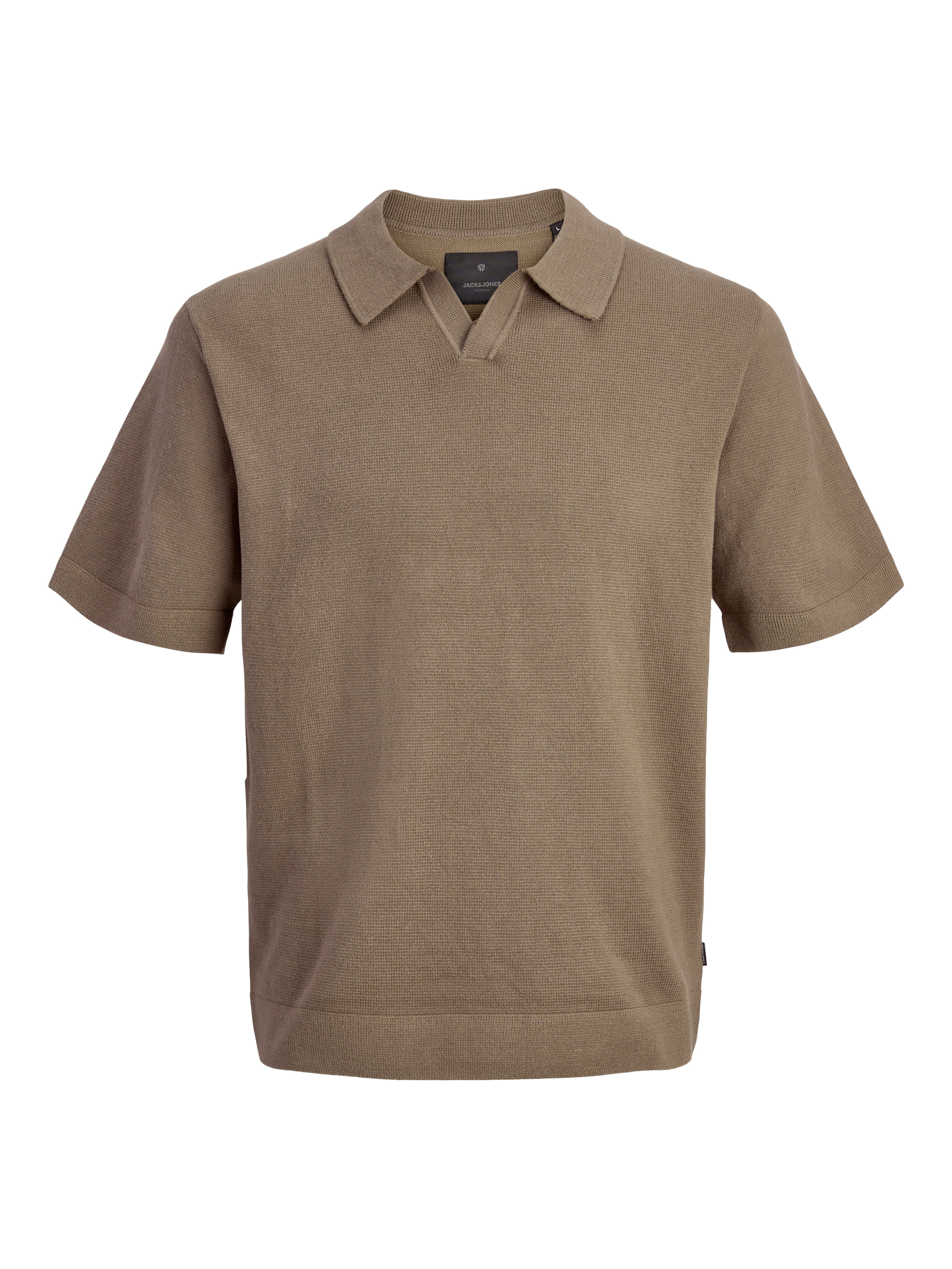 Jack & Jones Basic Herren Gestrickter Rollkragen Kurzarm Normal geschnitten