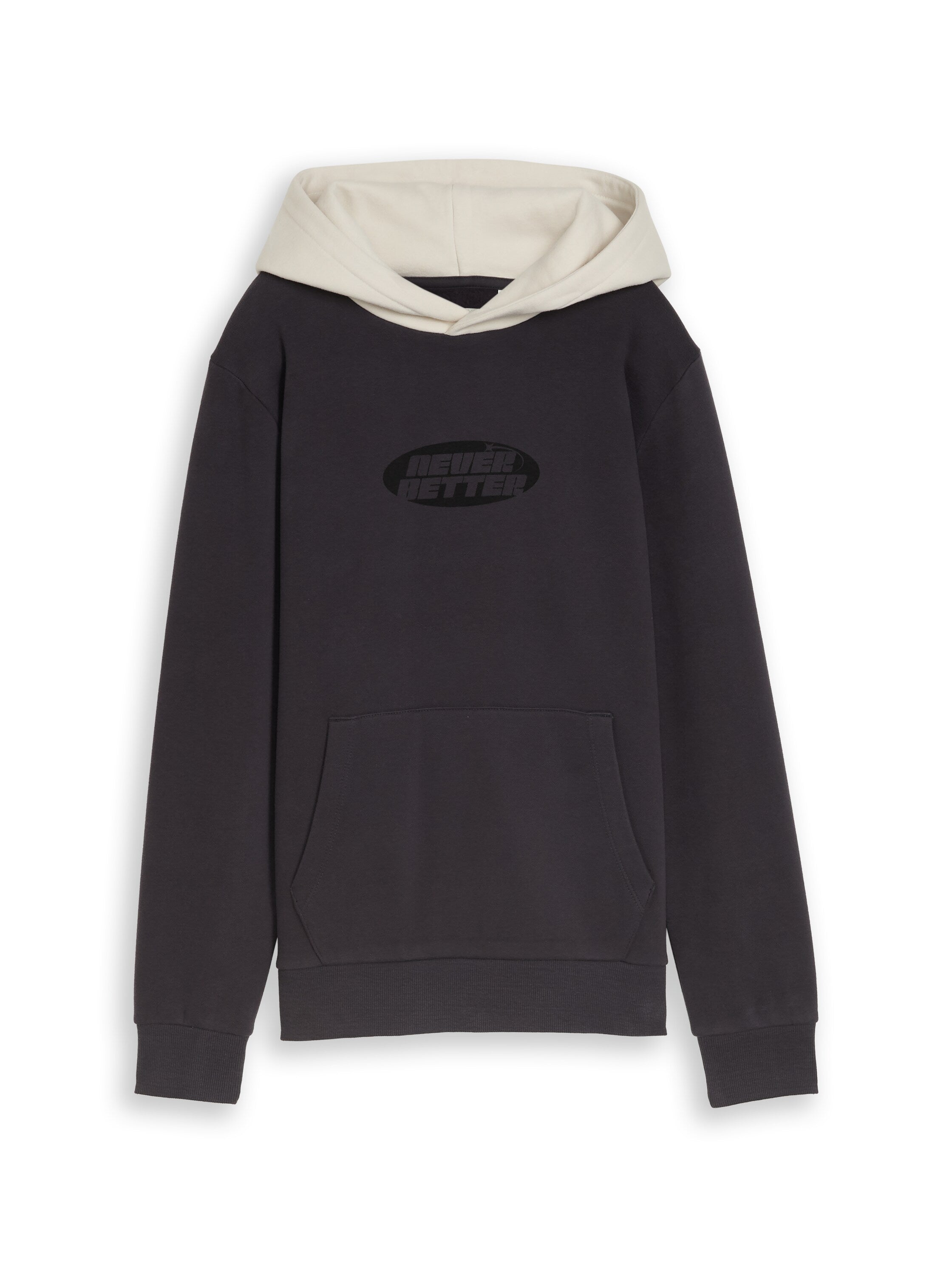 TOM TAILOR Hoodie Kinder Sweatshirt Fotoprint Kängurutasche