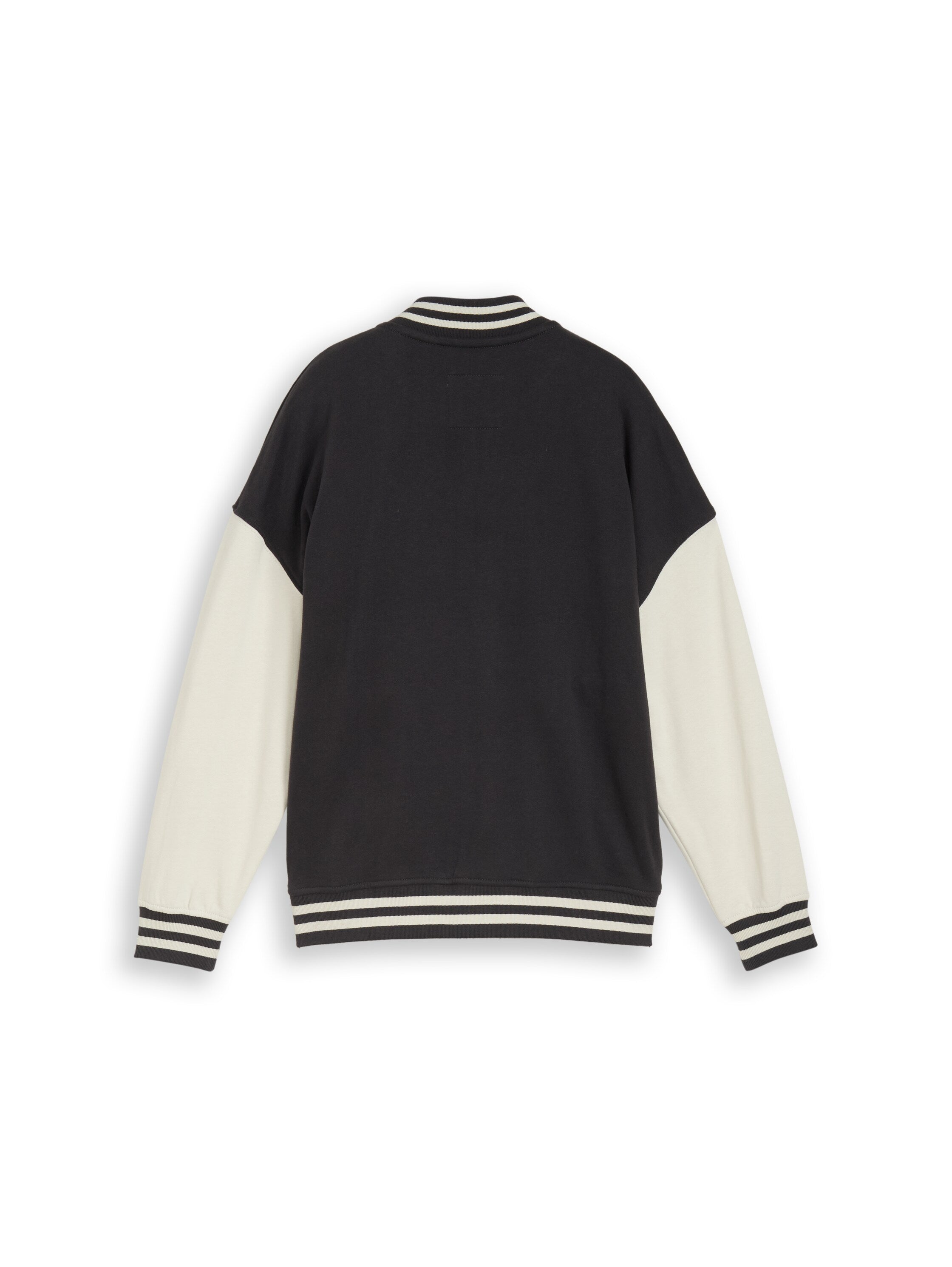 TOM TAILOR Oversize Kinder Sweatshirtjacke Bomberjacken-Stil mit Rippbündchen