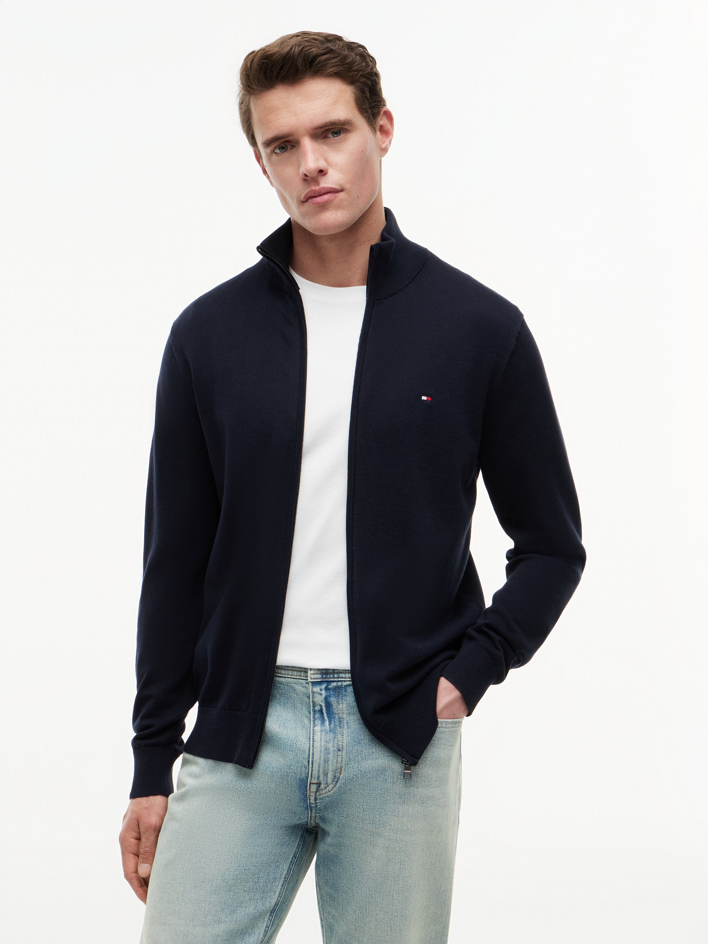 TOMMY HILFIGER Sportswear Division Herren T-Shirt Must-Have Komfort Baumwolle