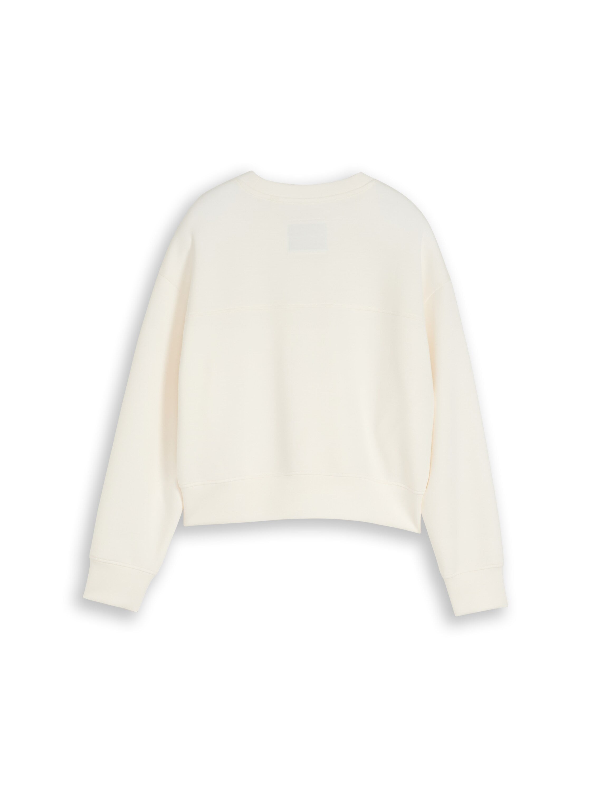 TOM TAILOR Cropped Sweatshirt Kinder Elastische Gummibündchen Scuba-Stoff