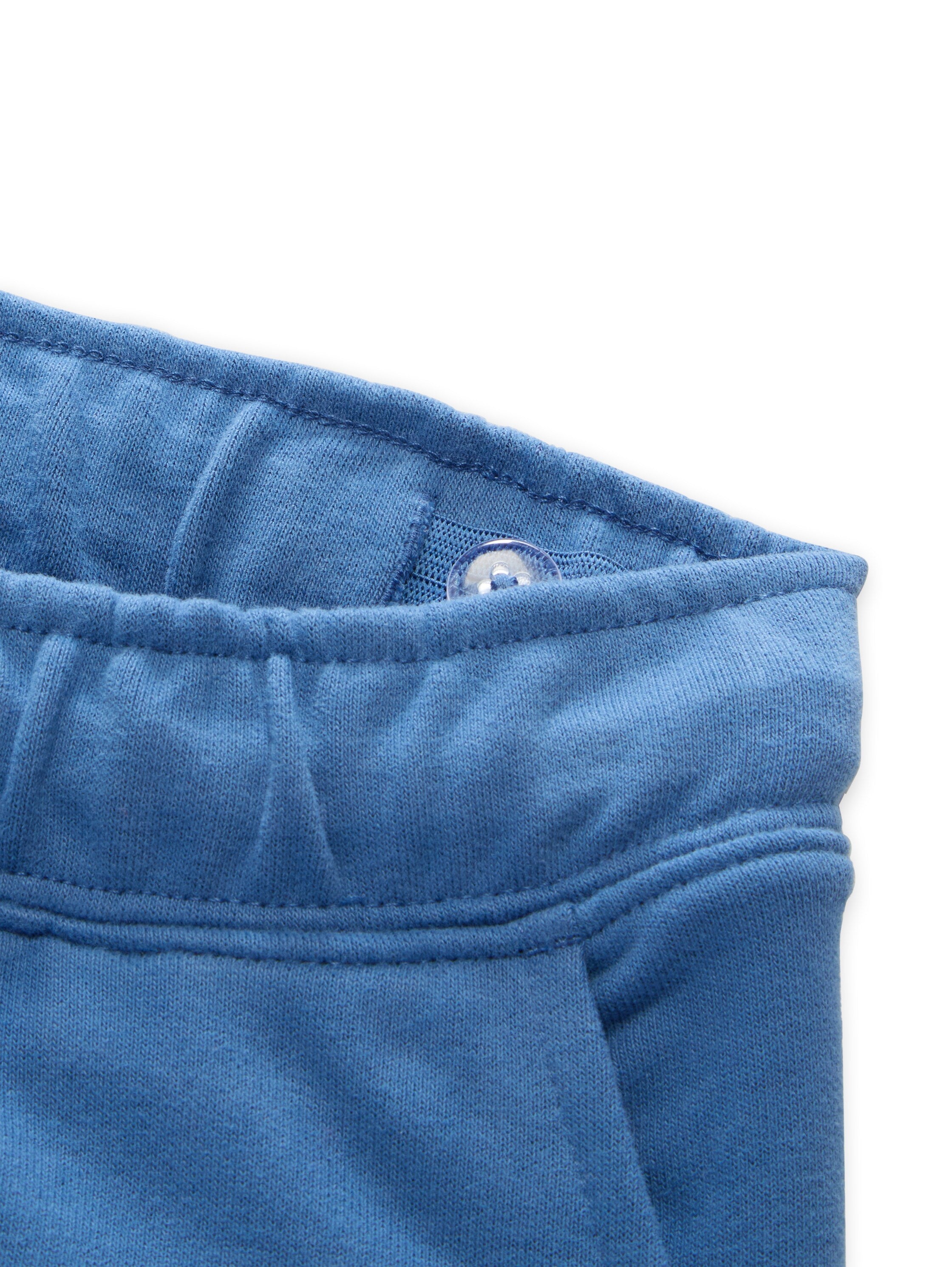 TOM TAILOR Bequeme Kinder Sweathose mit Print und Rippbündchen