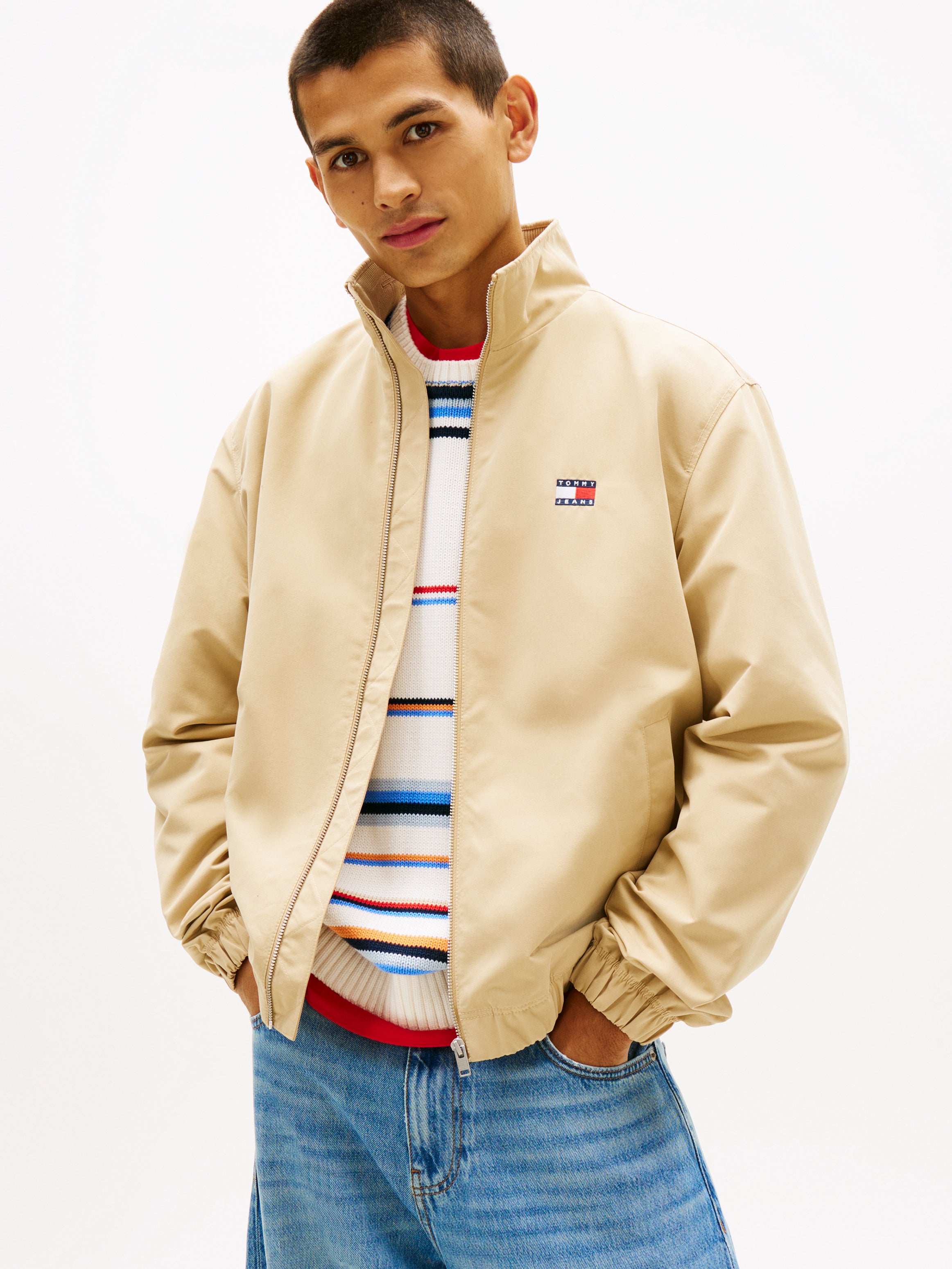 TOMMY HILFIGER Sportswear Division Herren Hose Beige