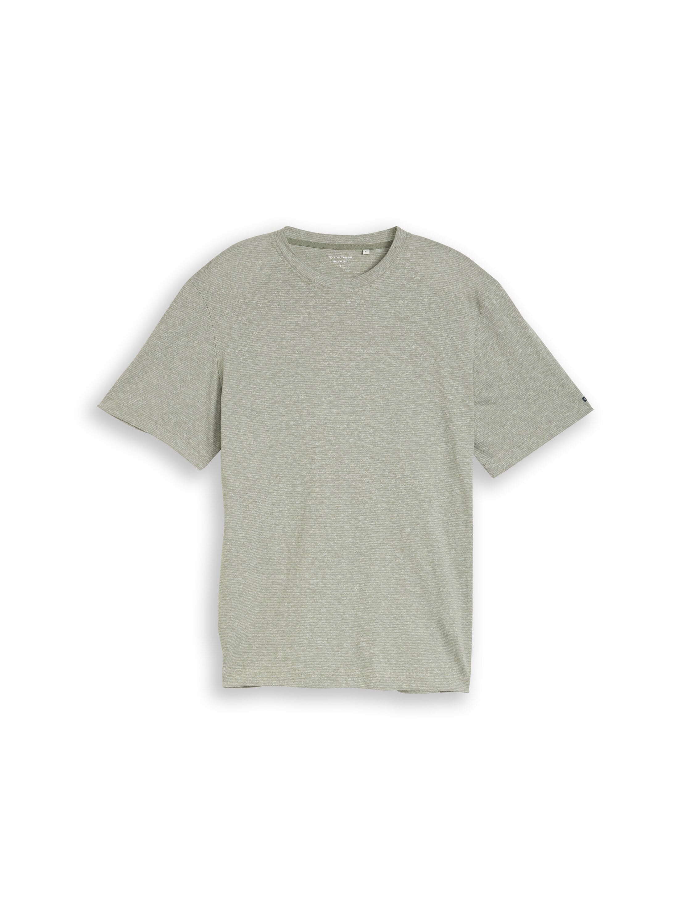 T-Shirt mit feinem Streifenmuster