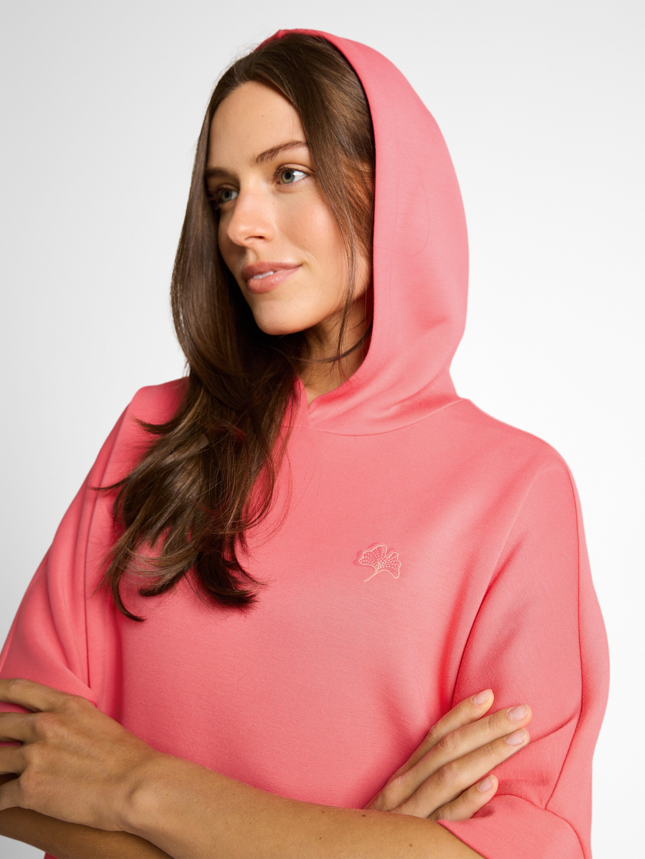 Hoodie Sweatshirt aus Scuba