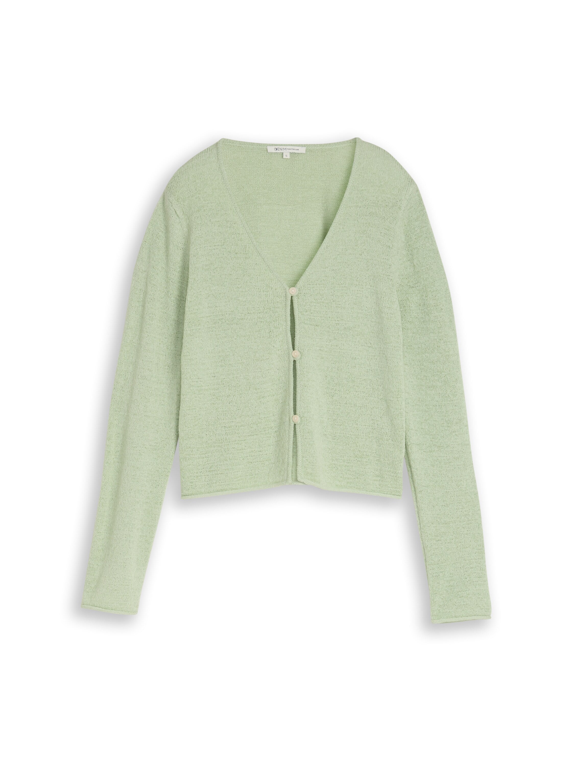 Cardigan mit V-Ausschnitt
