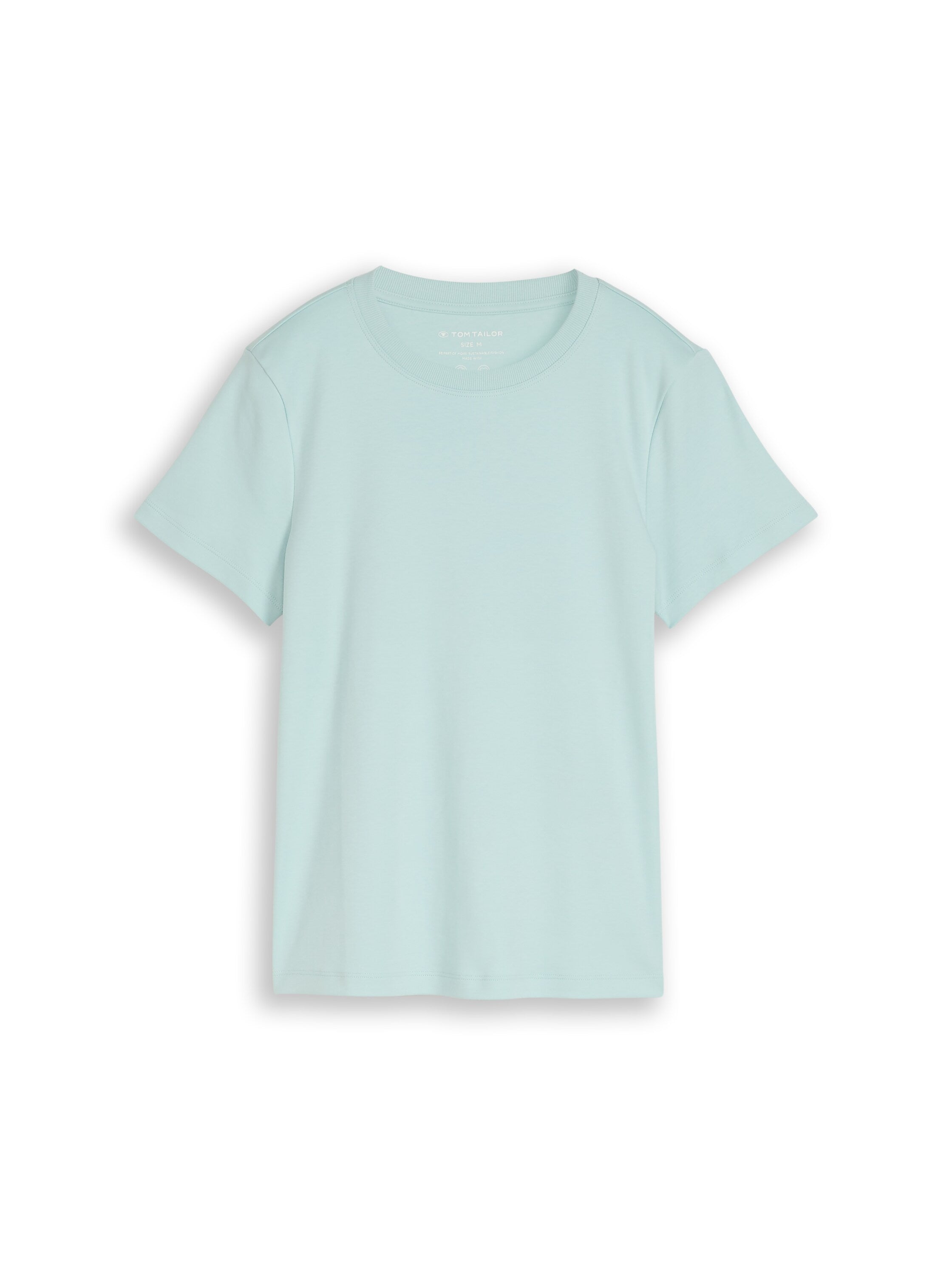 Basic T-Shirt aus Baumwolle
