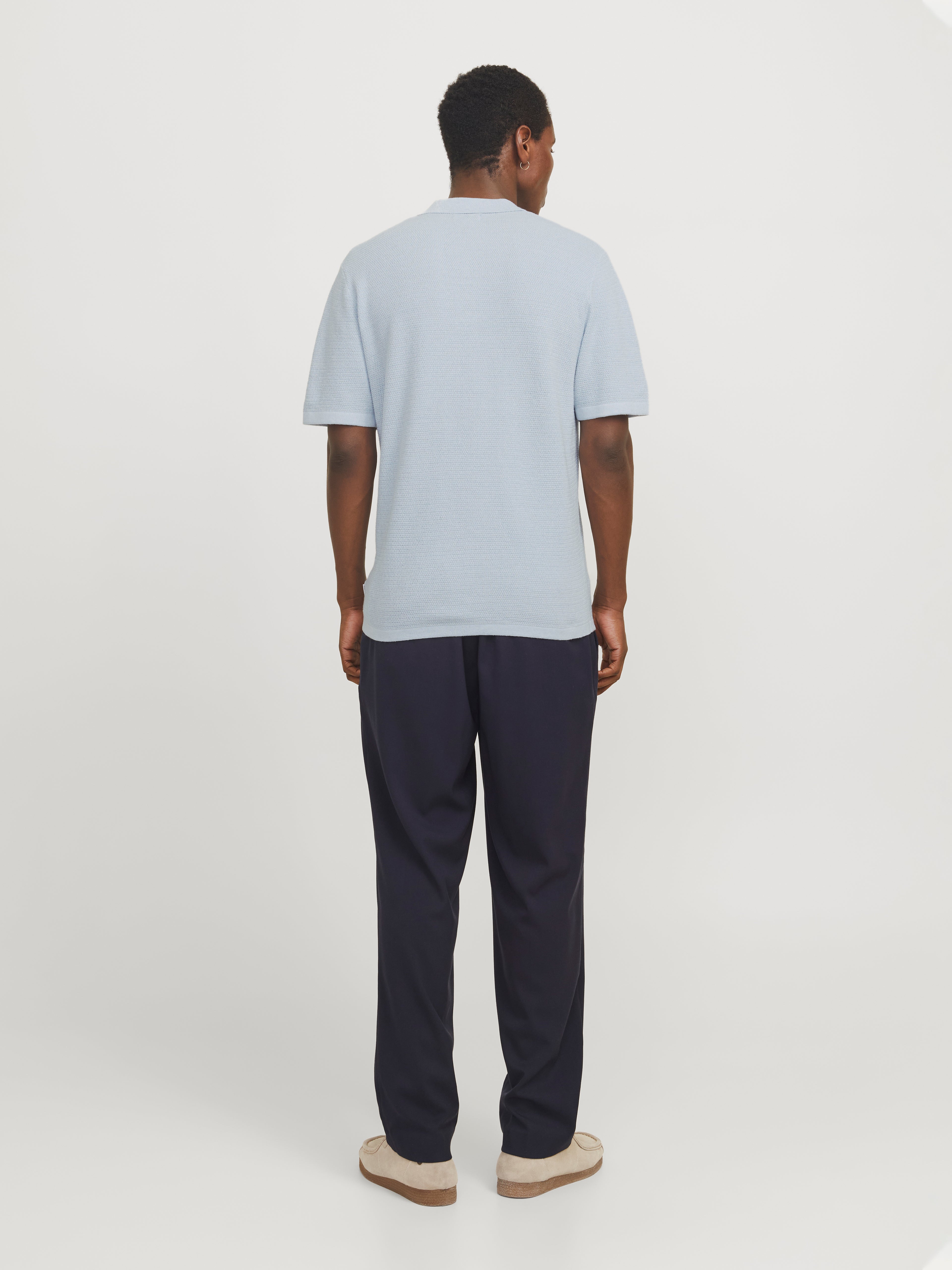 JJEGEORGE KNIT POLO SS SN