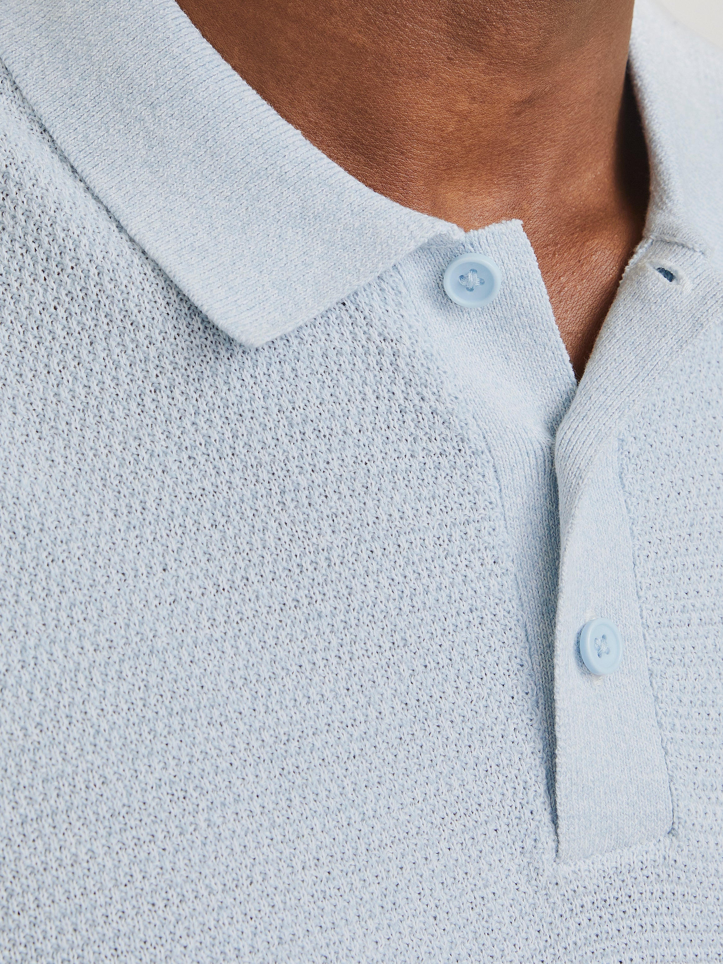 JJEGEORGE KNIT POLO SS SN