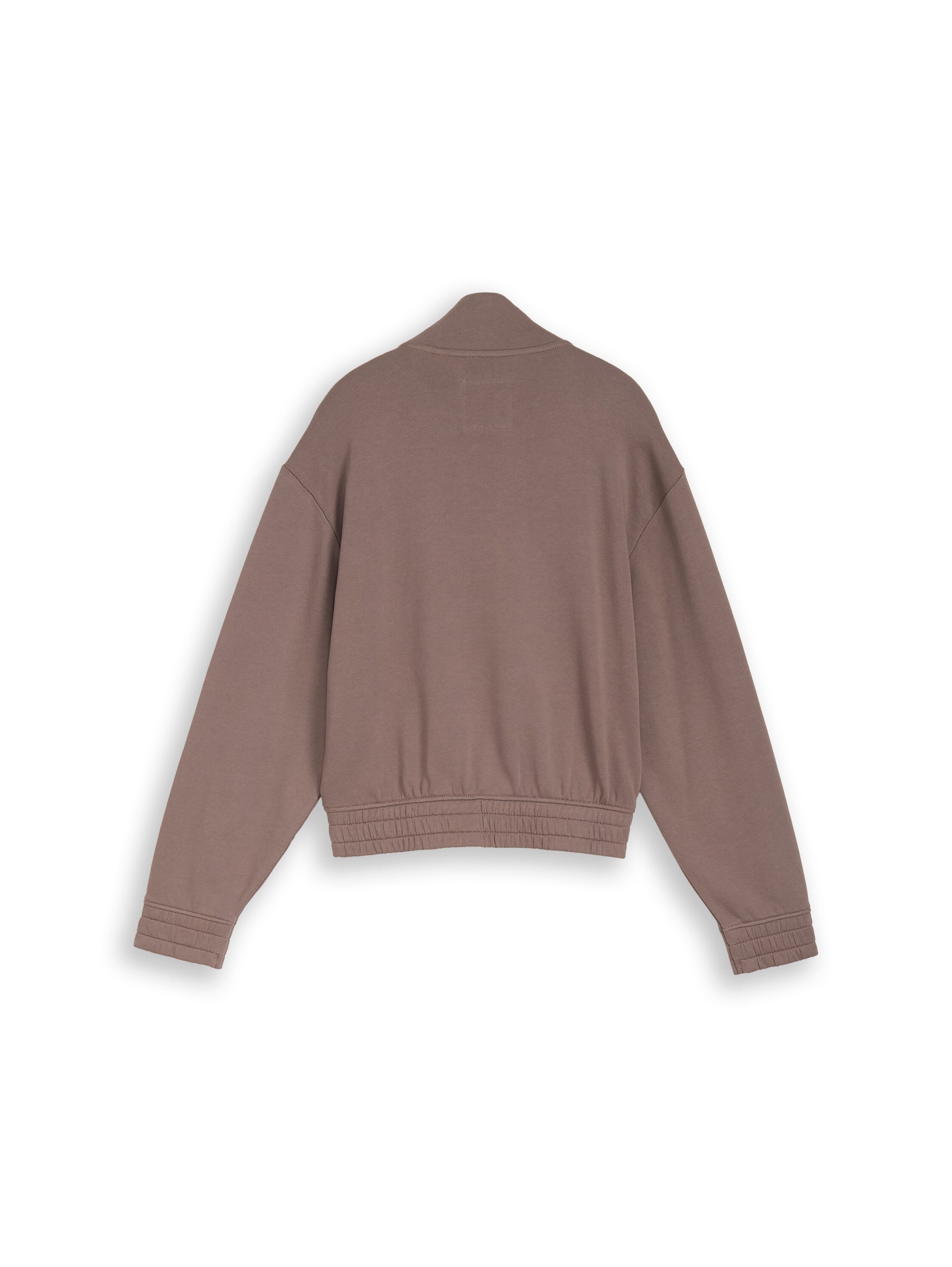 Sweatjacke mit Stehkragen