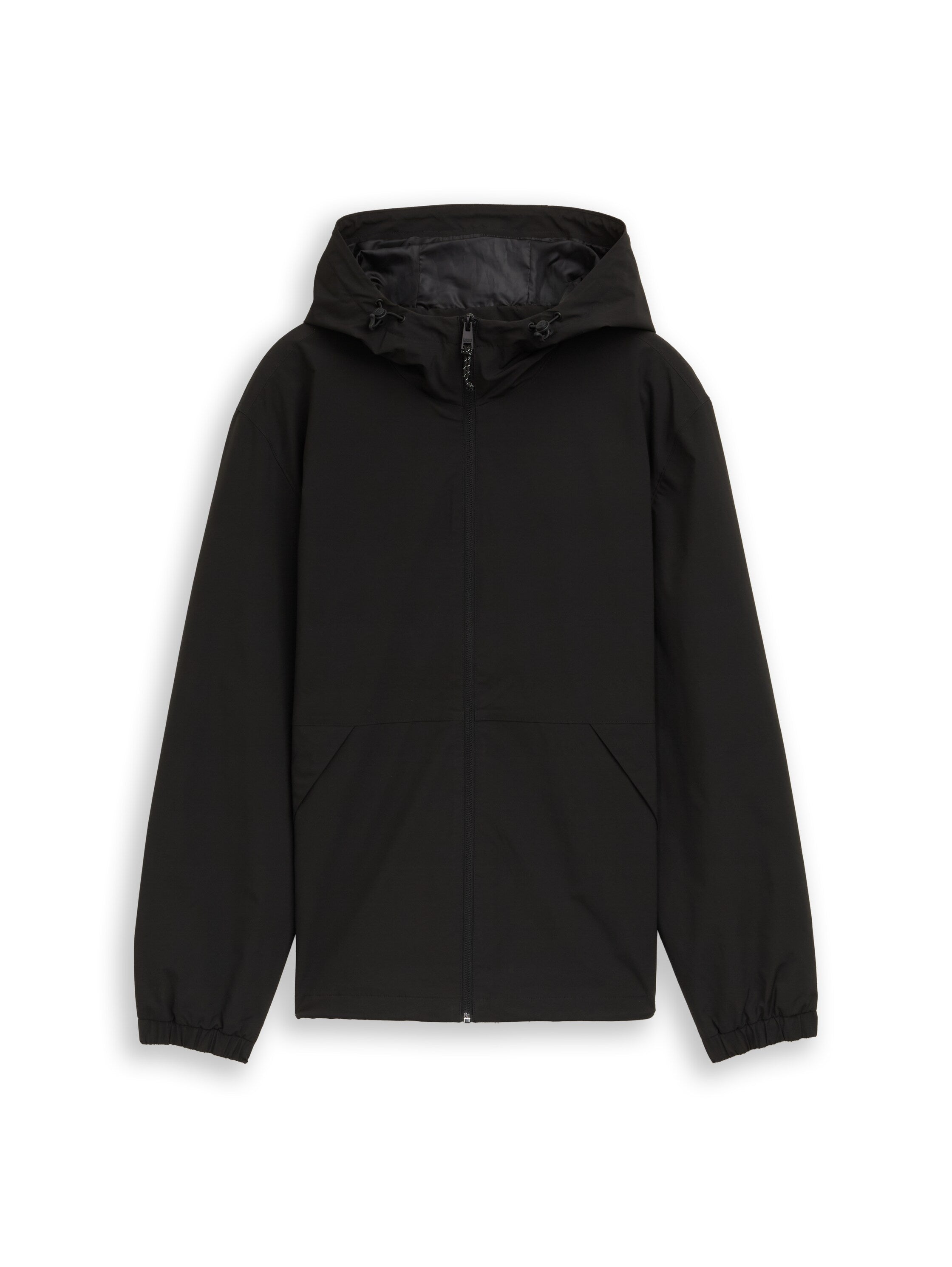 Relaxed Fit Windbreaker Jacke aus wasserabweisendem Material