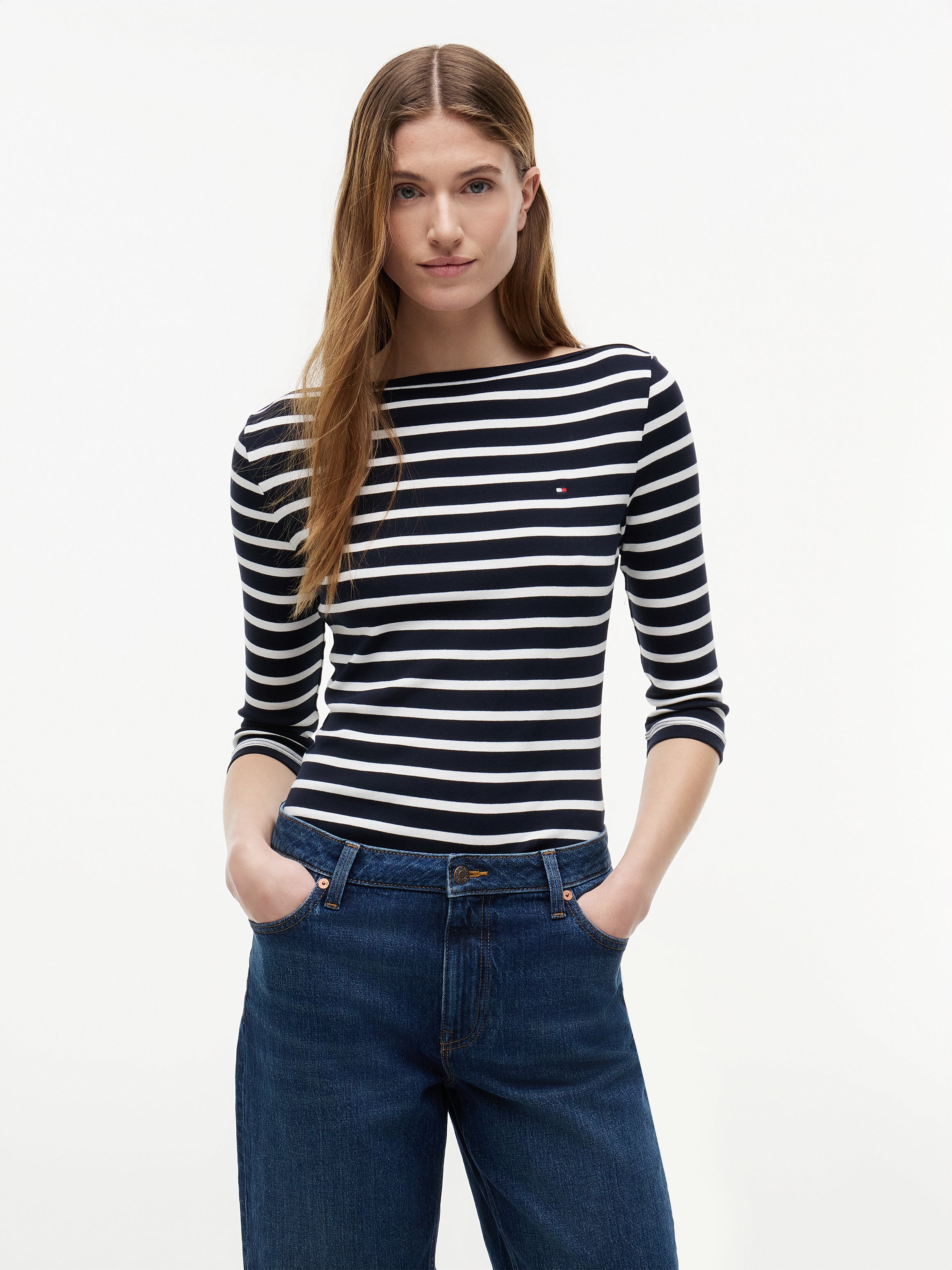 T Shirt Tops DOB - TOMMY HILFIGER EUROPE B.V. - WW0WW40589