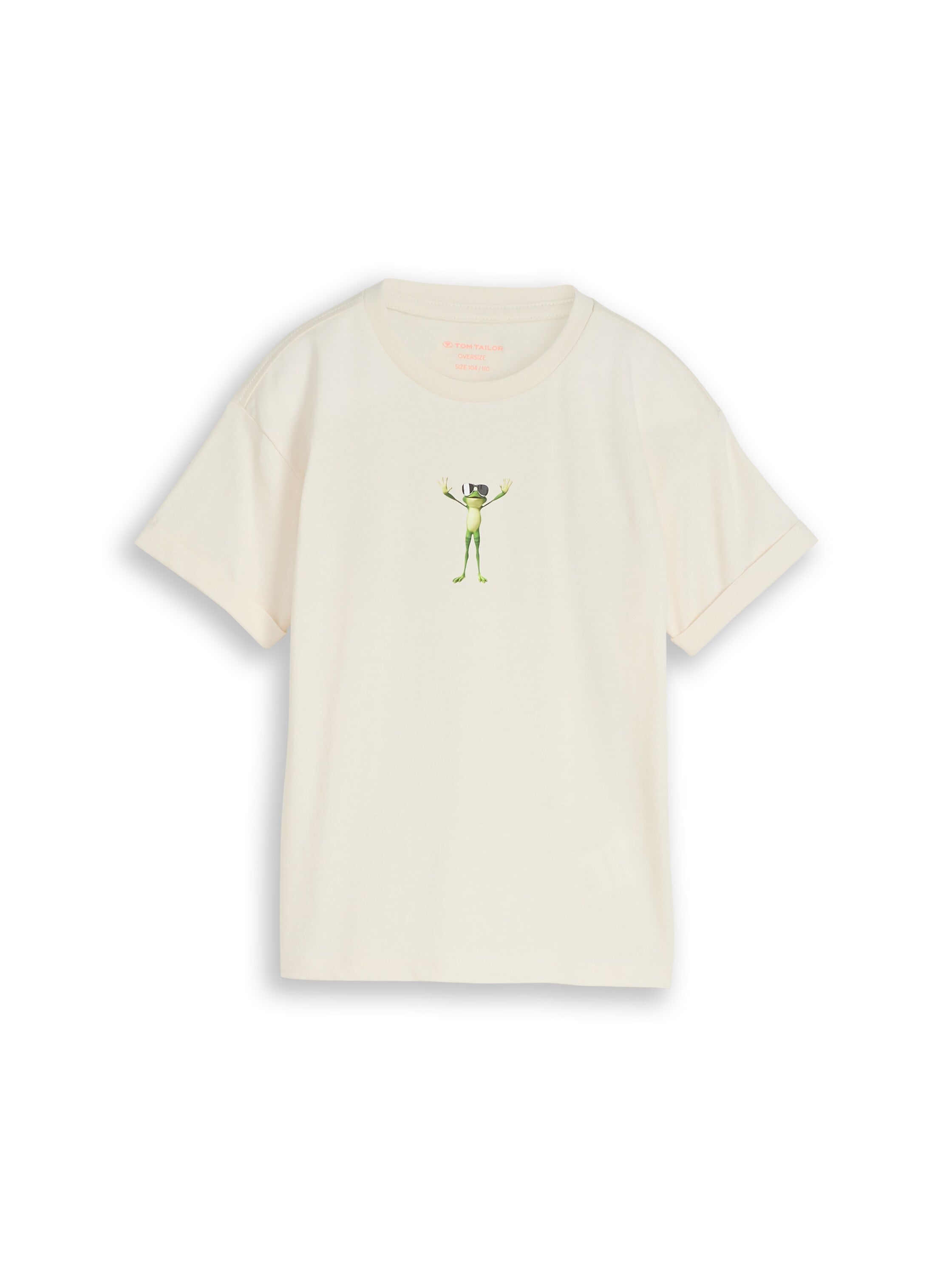 Oversize T-Shirt mit Rückenprint