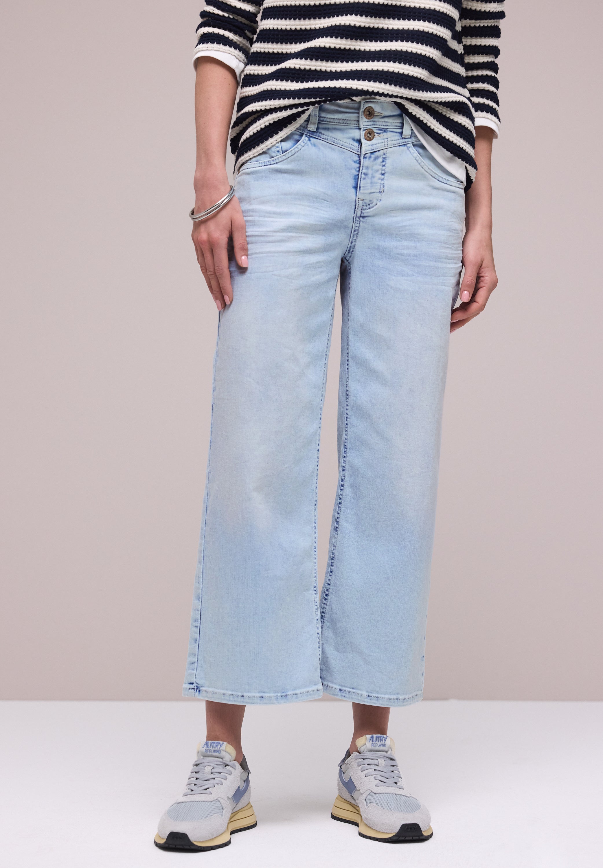 Wide Leg Jeans im Loose Fit