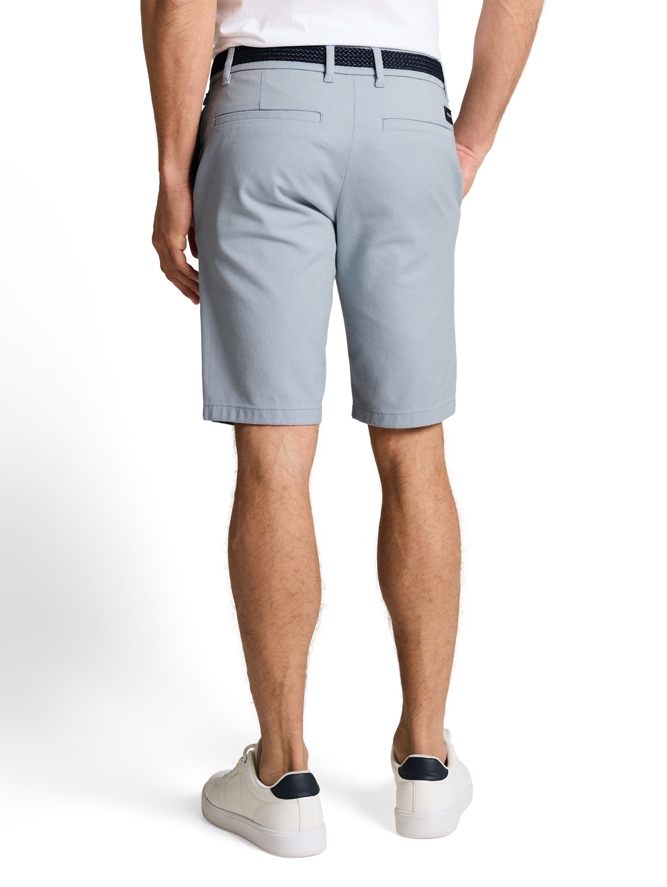 TTSLIM Chino Shorts mit Gürtel