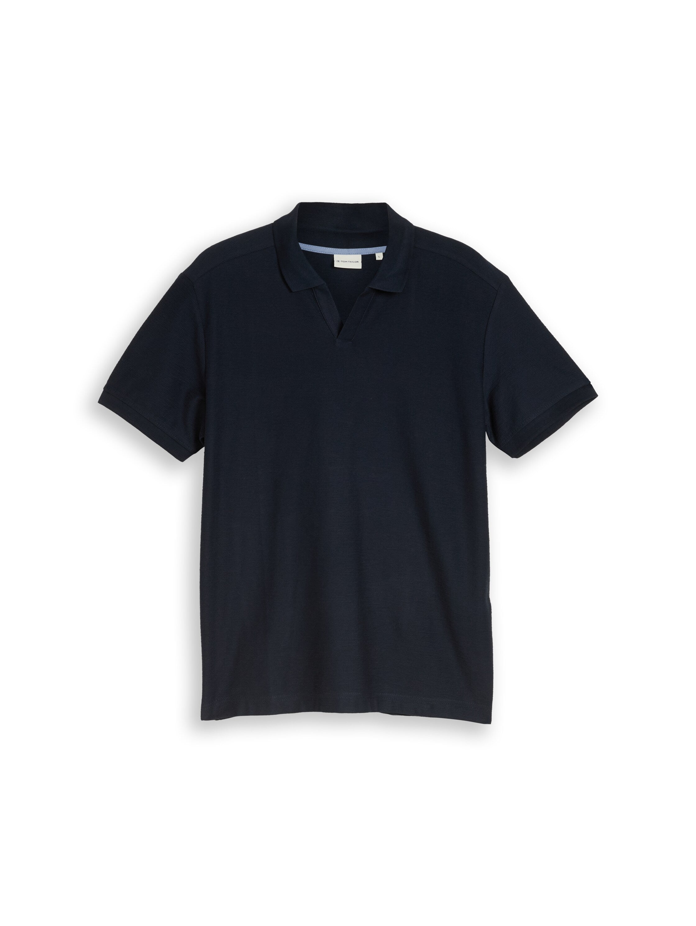 Poloshirt mit Ottoman-Struktur
