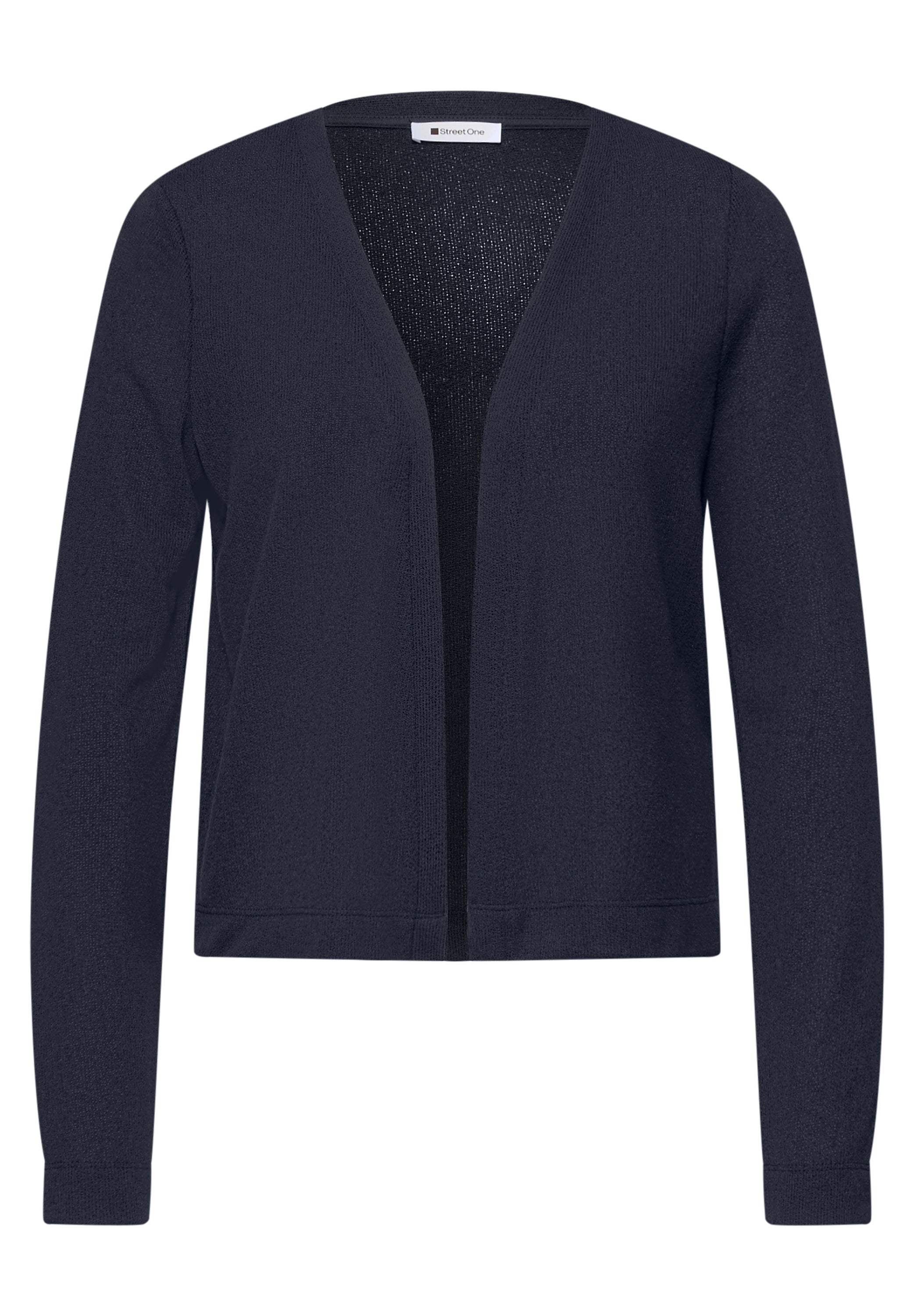 Langarm Jacke in offener Passform