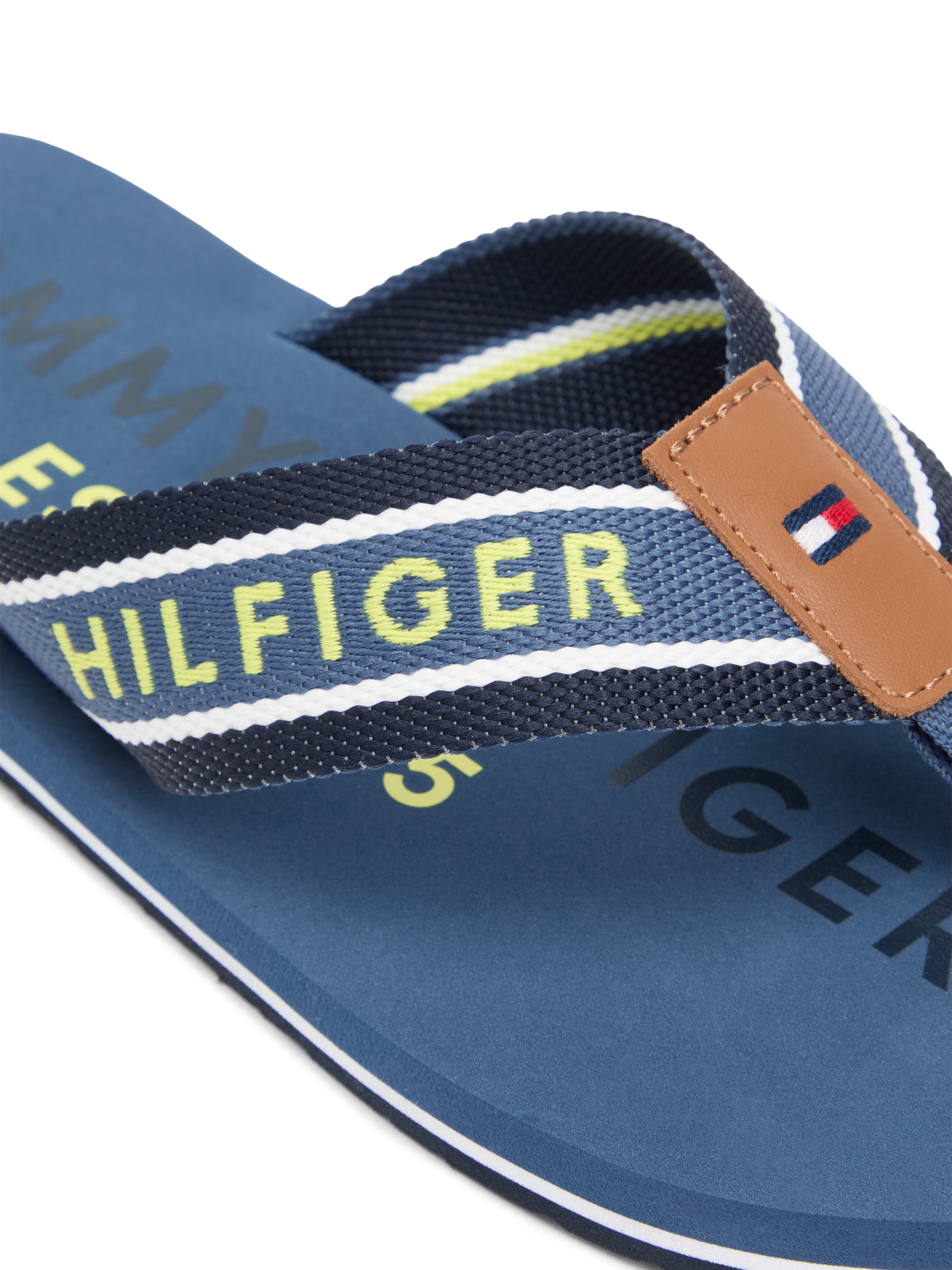 Webbing Strap Logo Flip-Flops
