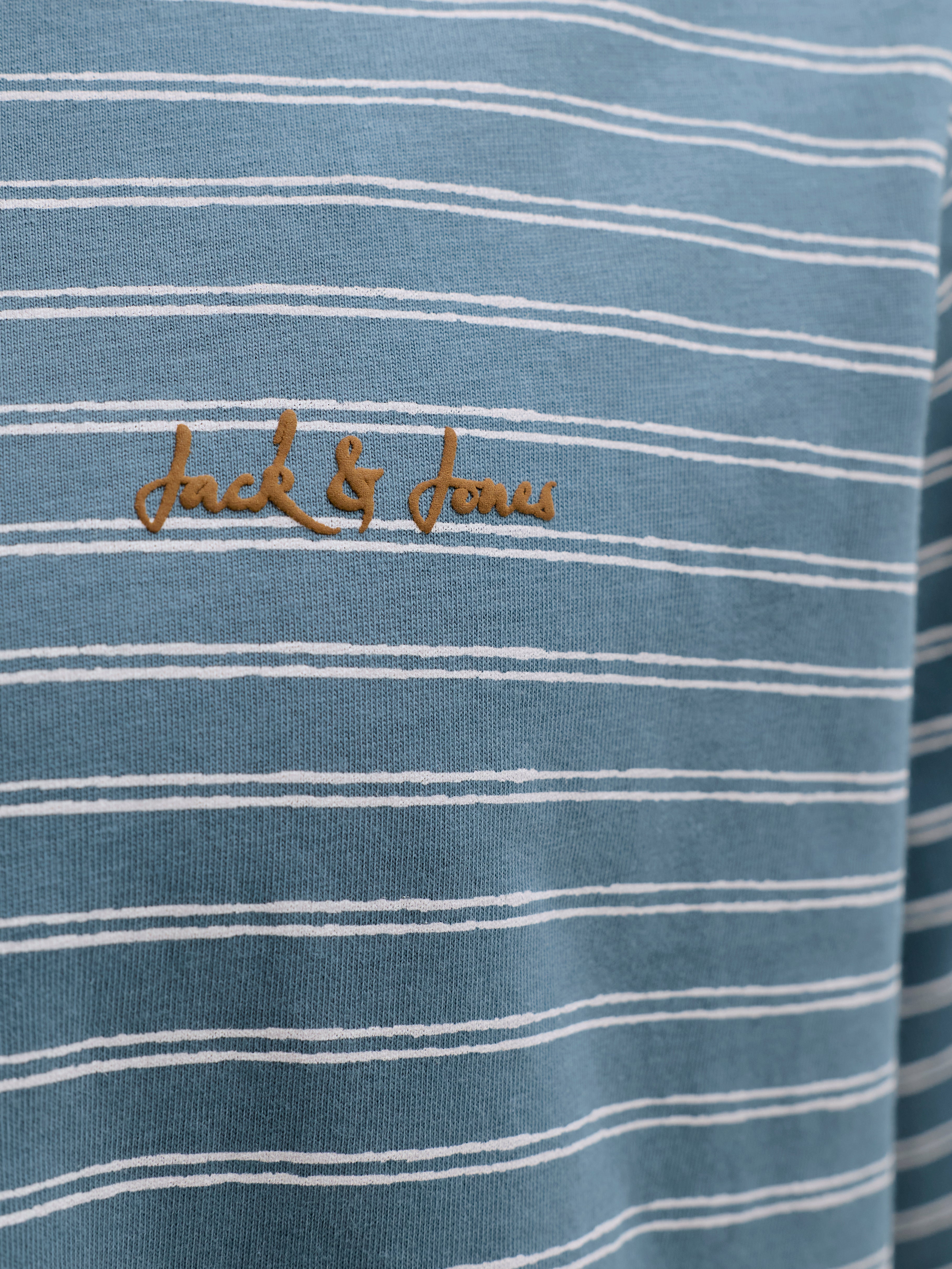 JJDEVIN DAYTONA STRIPED TEE SS CREW NECK
