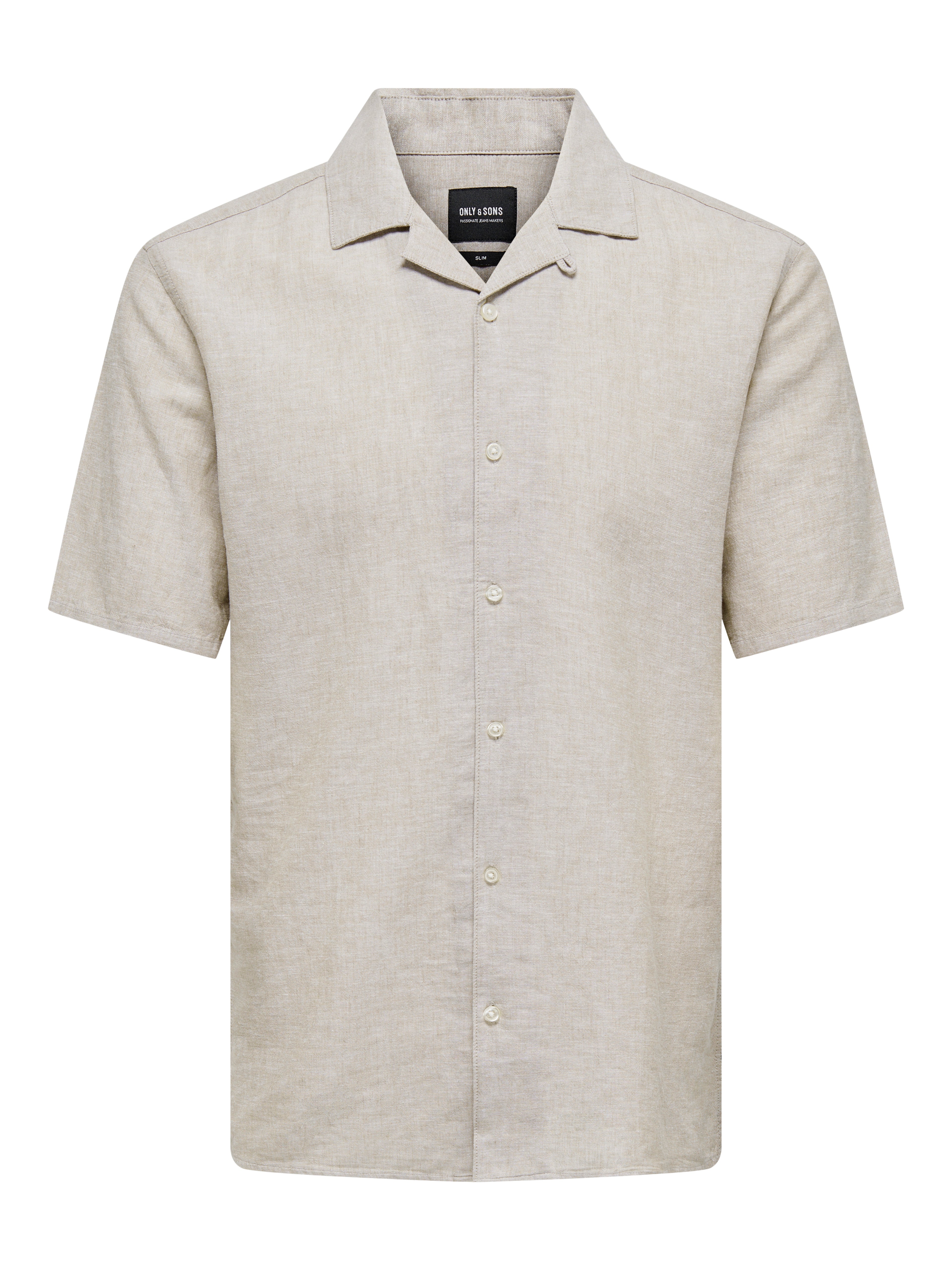 ONSCAIDEN SS SOLID RESORT LINEN NOOS