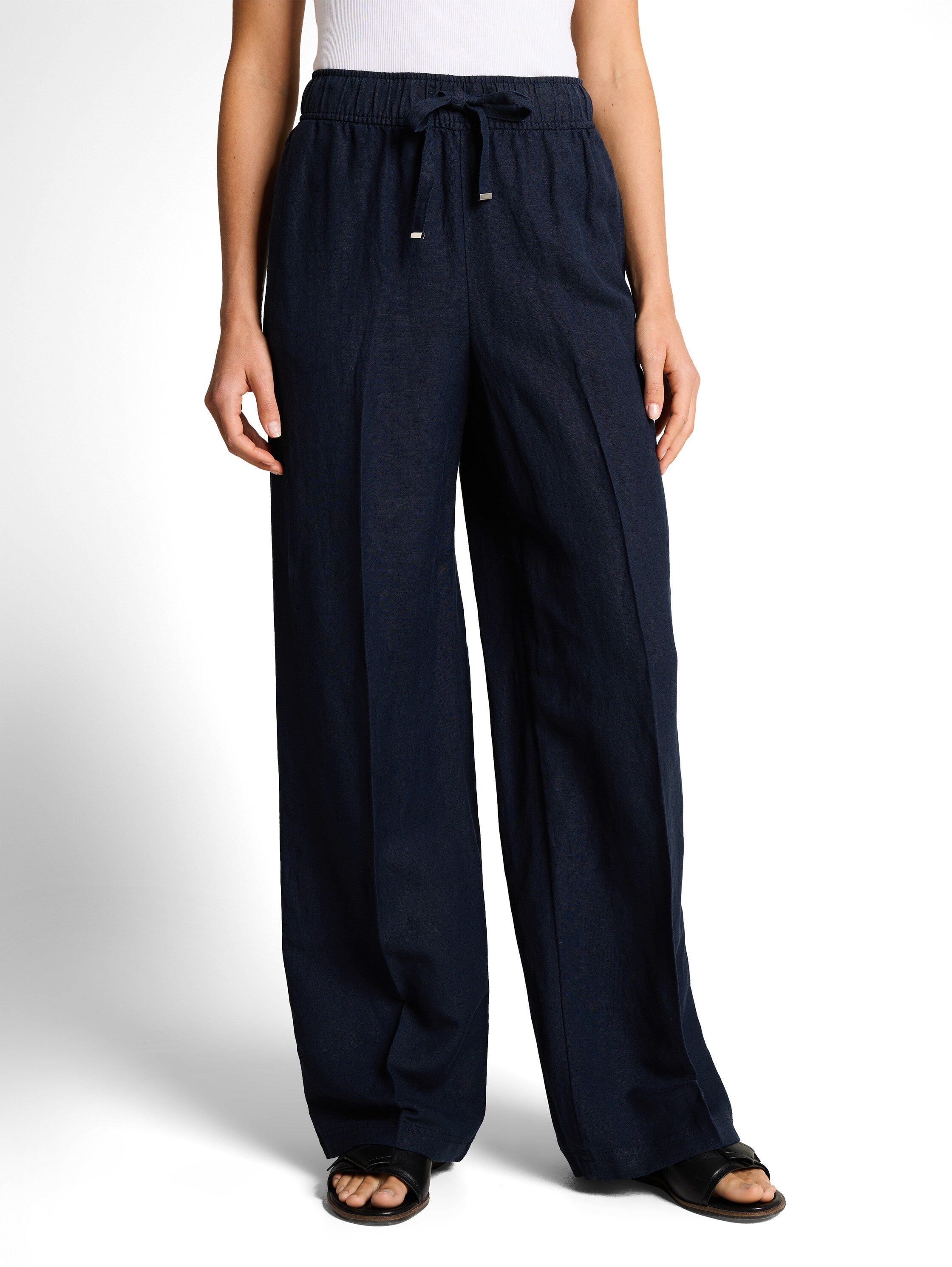 Loose Fit Hose mit Leinenanteil