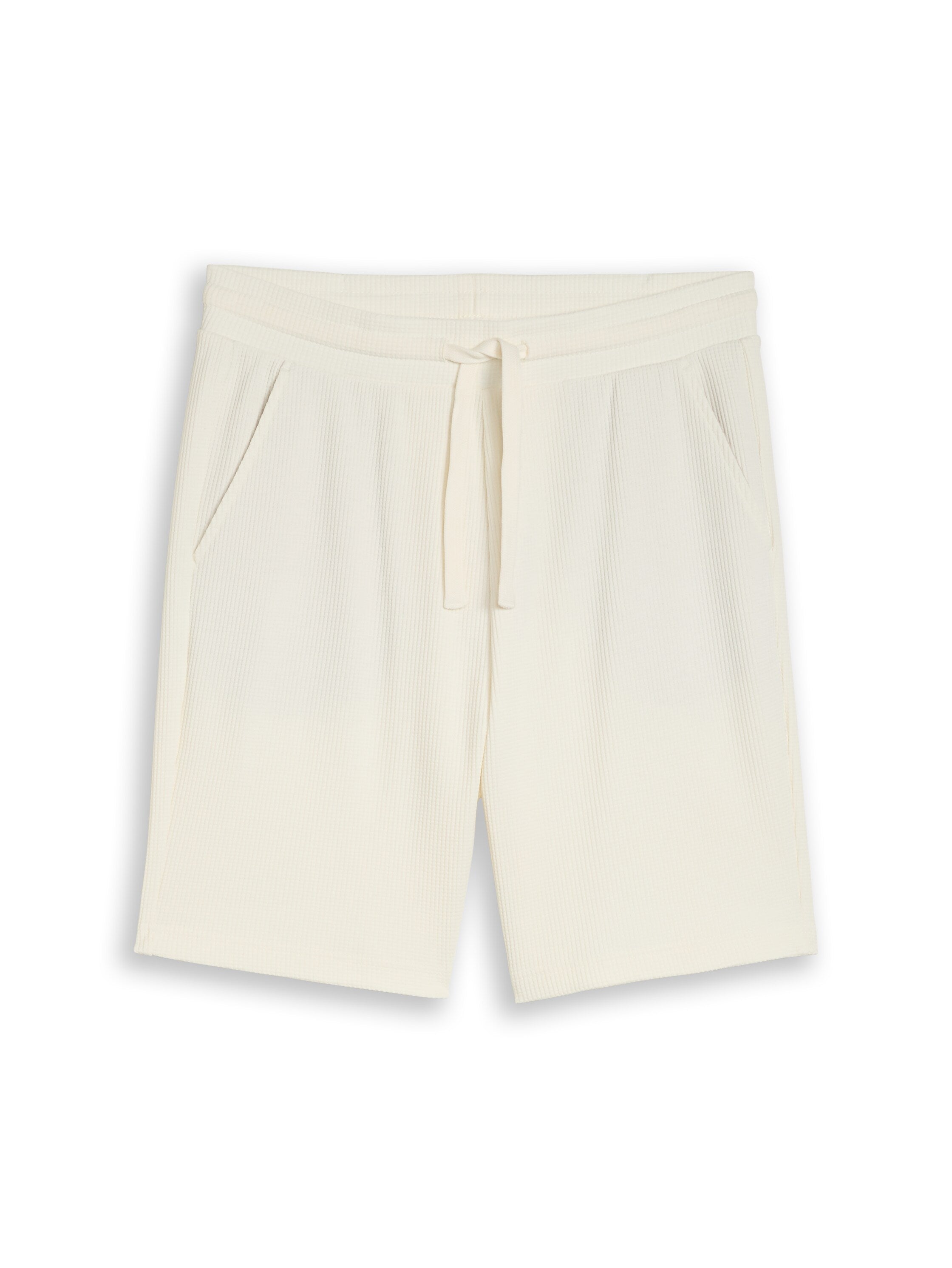 Relaxed Shorts mit Waffelstruktur