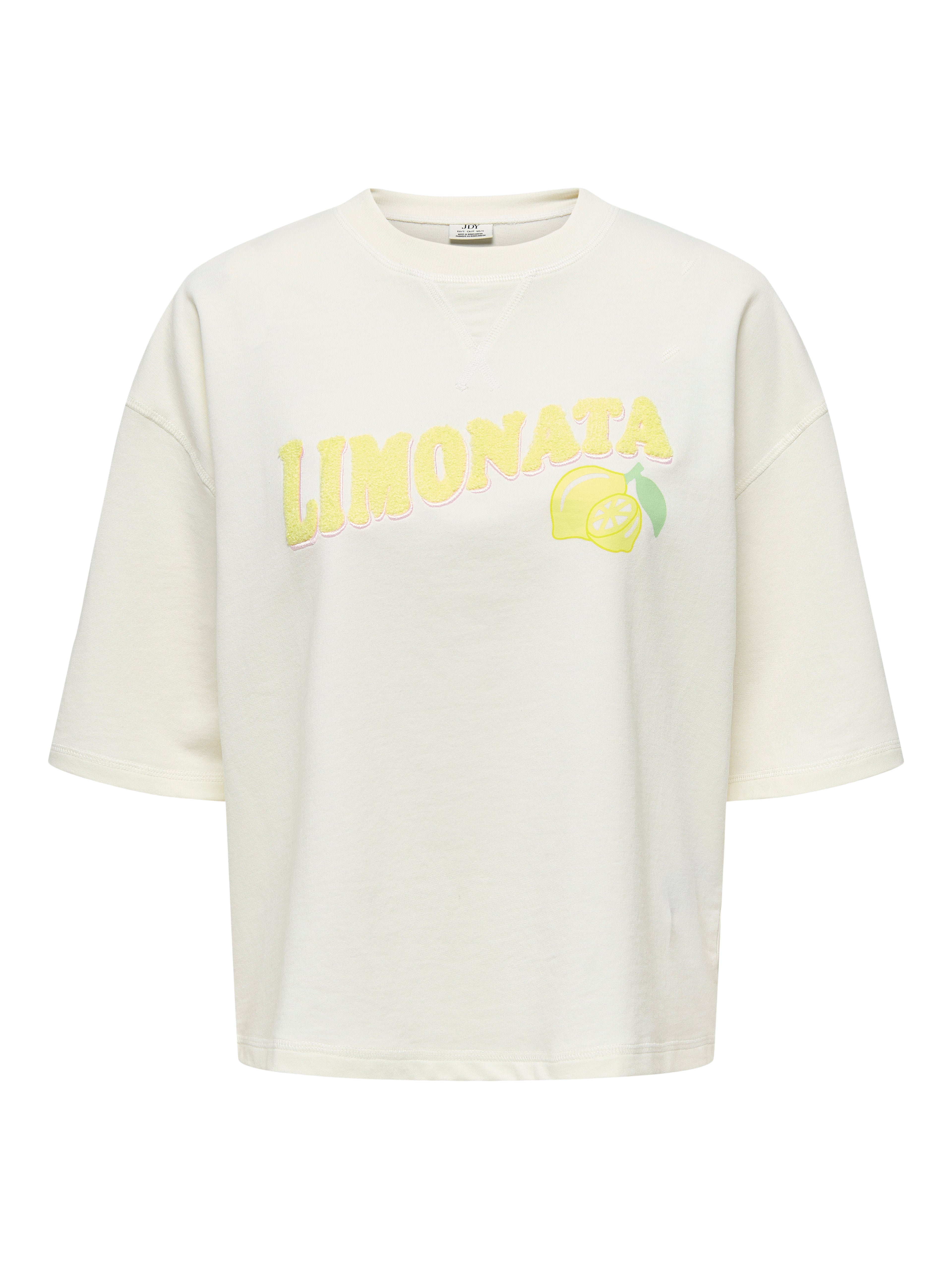 JDYKAJA SS LOOSE O NECK SWEAT JRS DIA