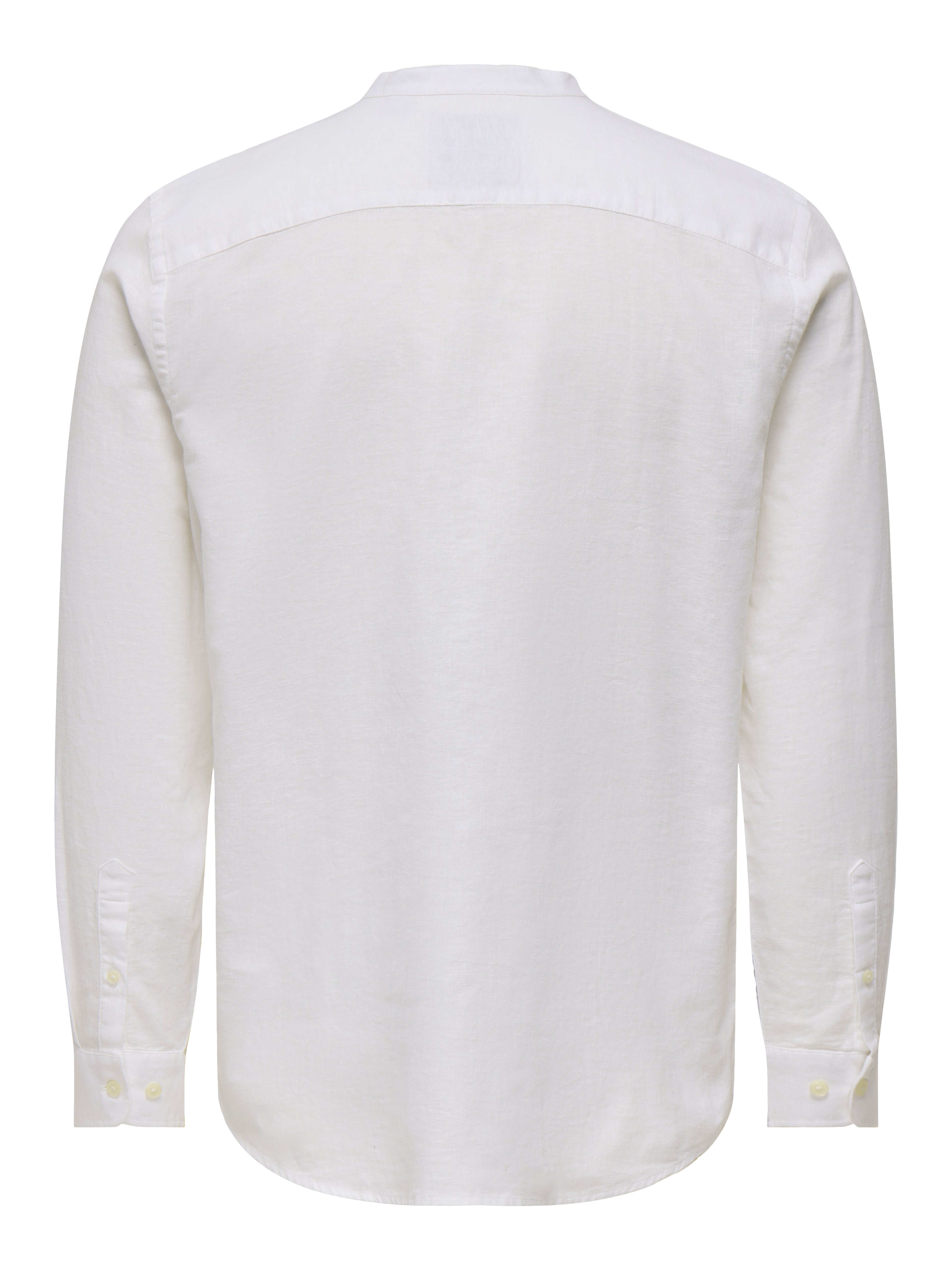 ONSCAIDEN LIFE LS LINEN BLEND MAO NOOS