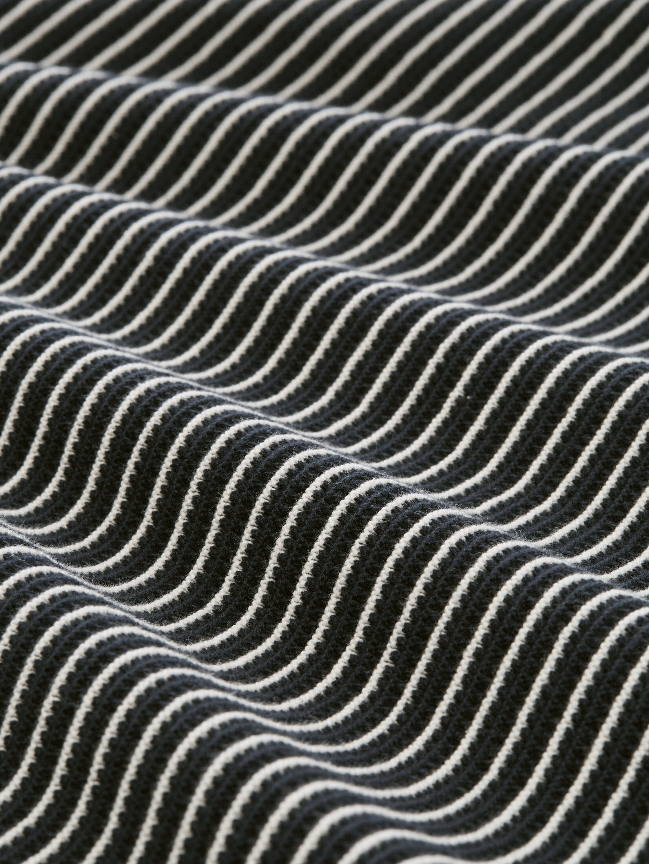 Strickpullover mit Polokragen