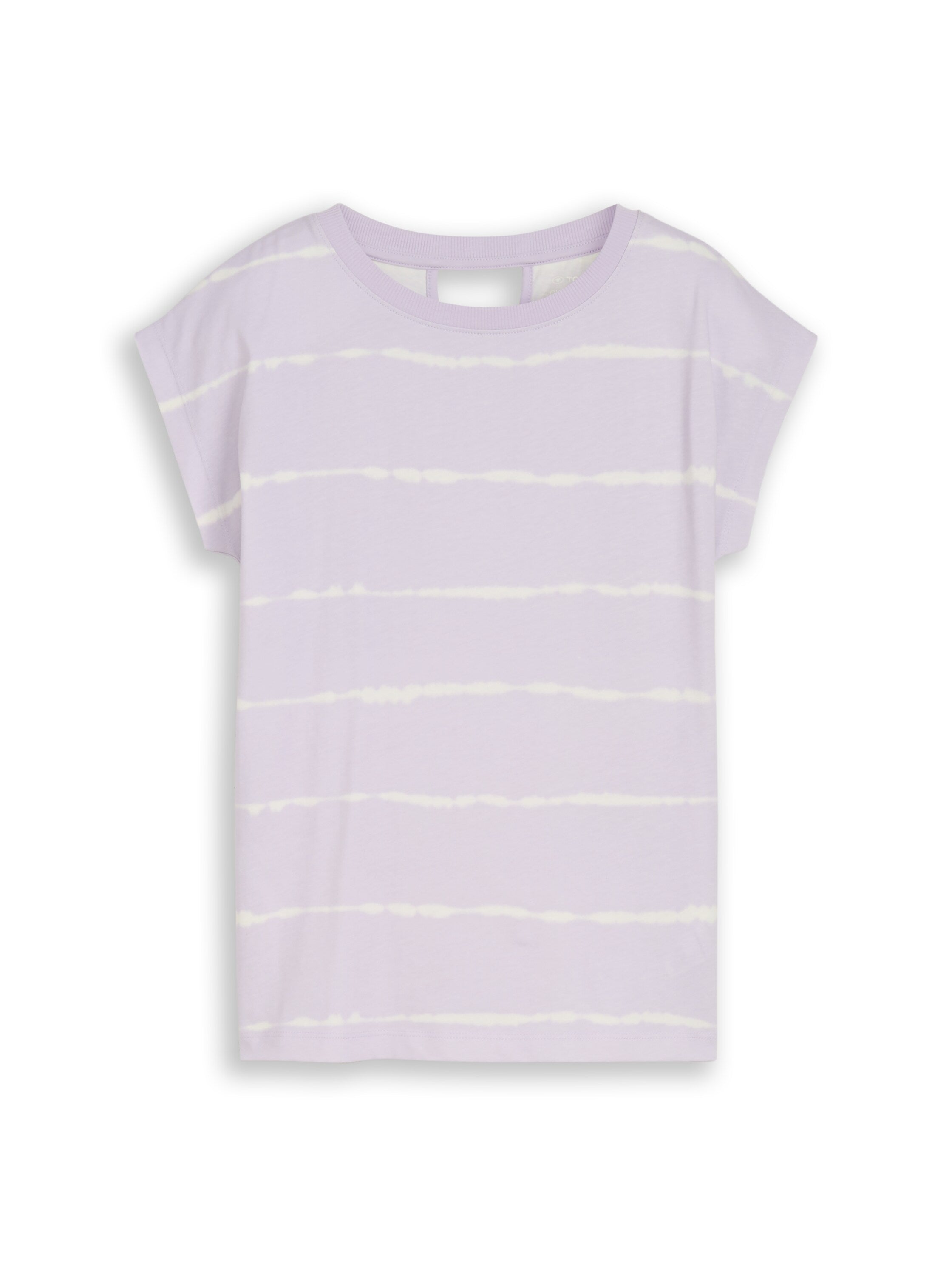 Oversize T-Shirt mit Streifenmuster