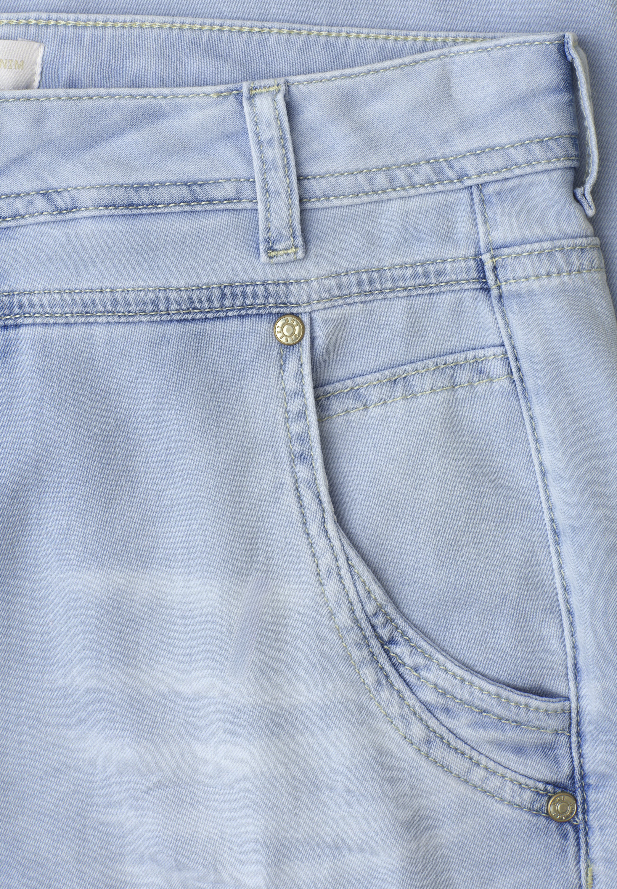 High Waist Barrel Leg Jeans im Loose Fit