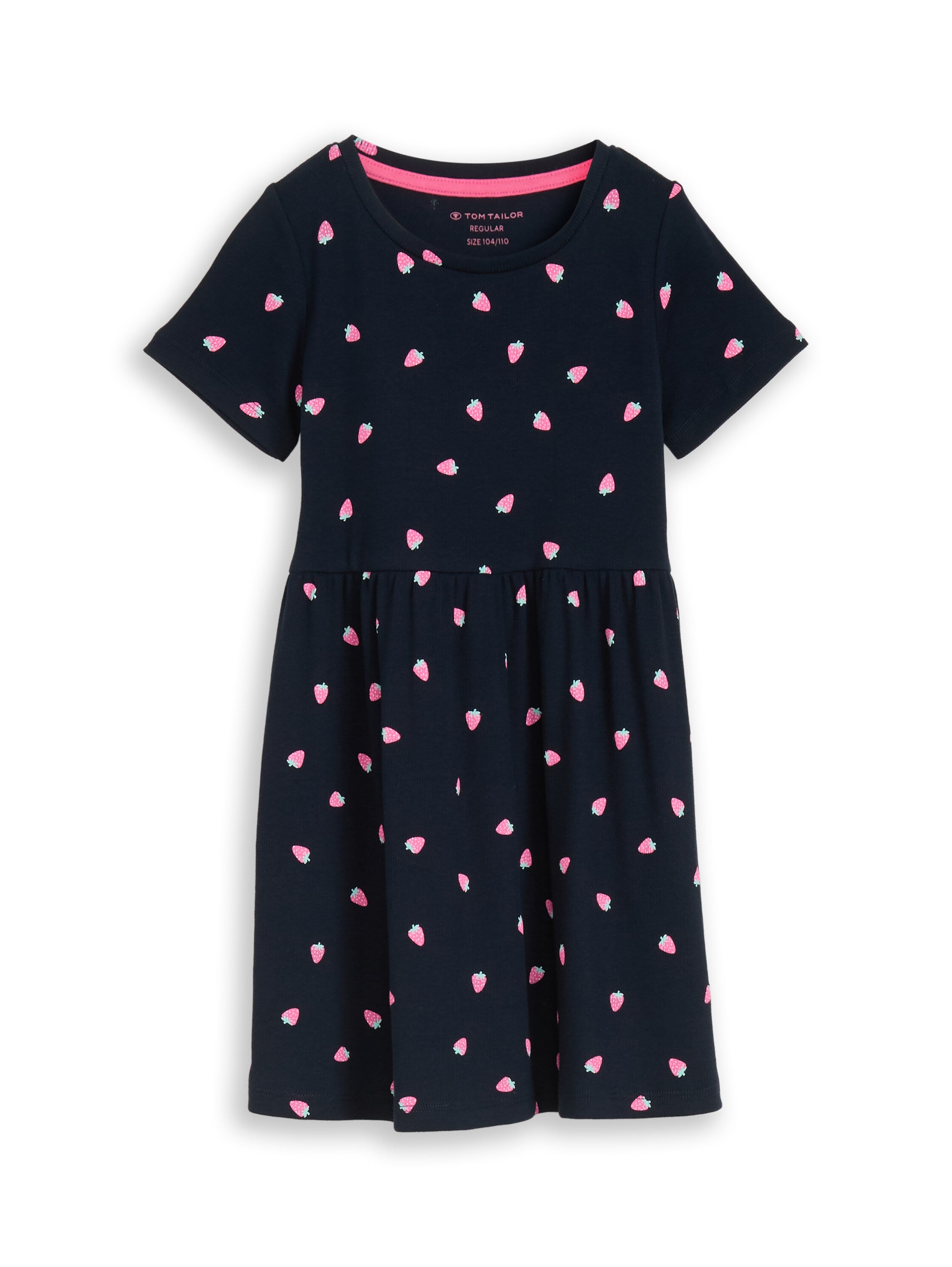 Mini-Kleid mit Rippstruktur