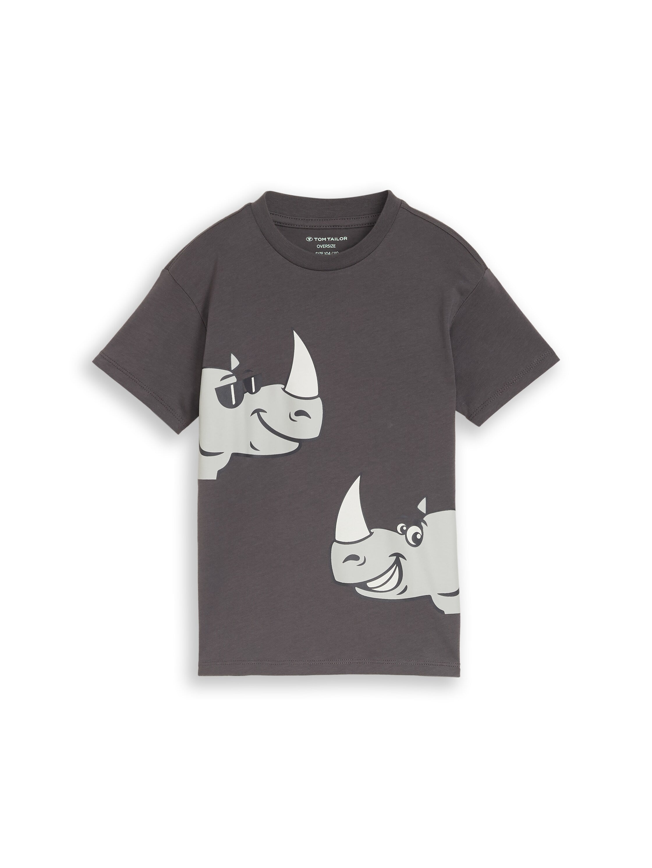 Oversize T-Shirt mit Rückenprint