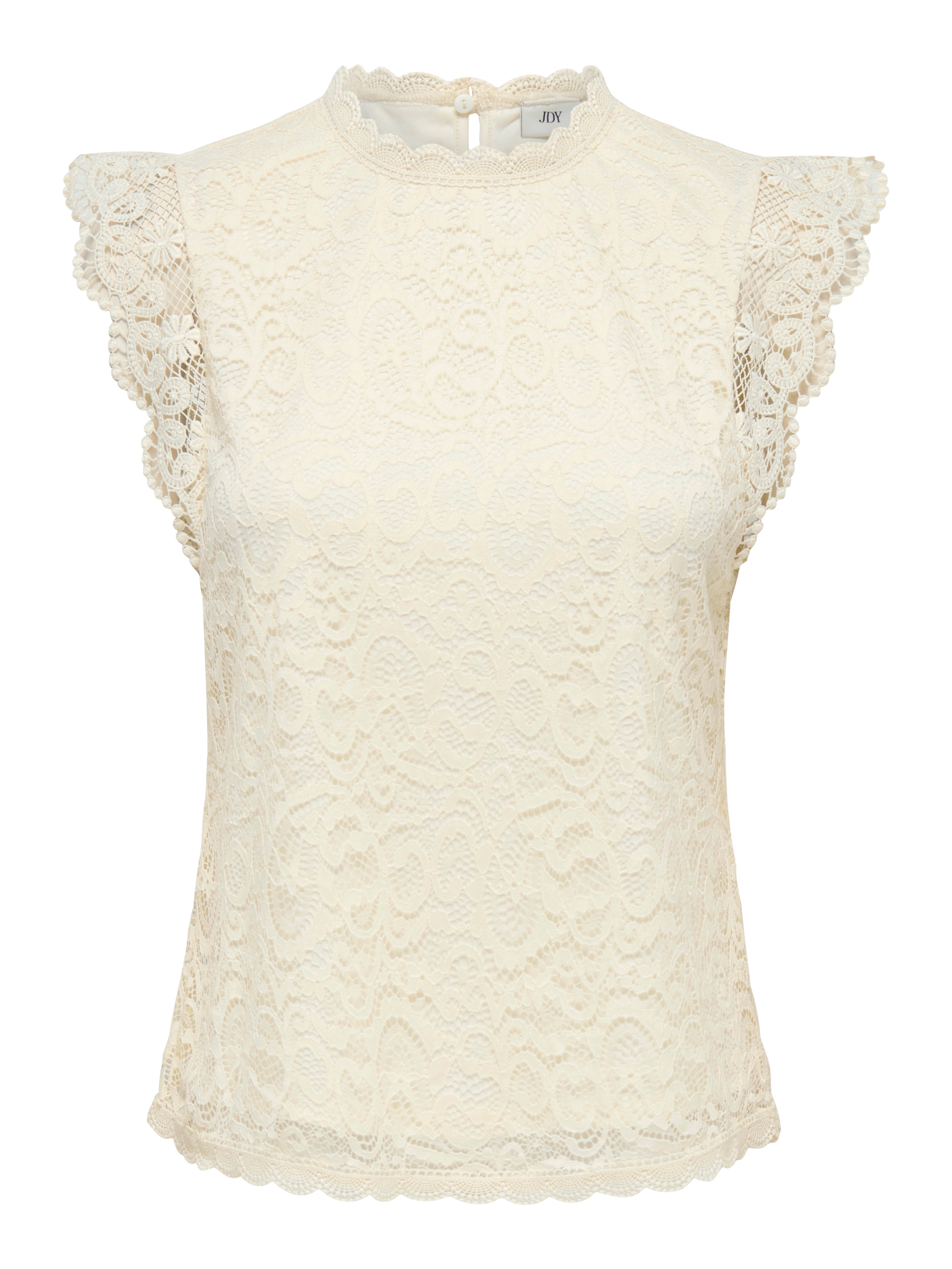 JDYLOTAS S/L LACE TOP JRS NOOS