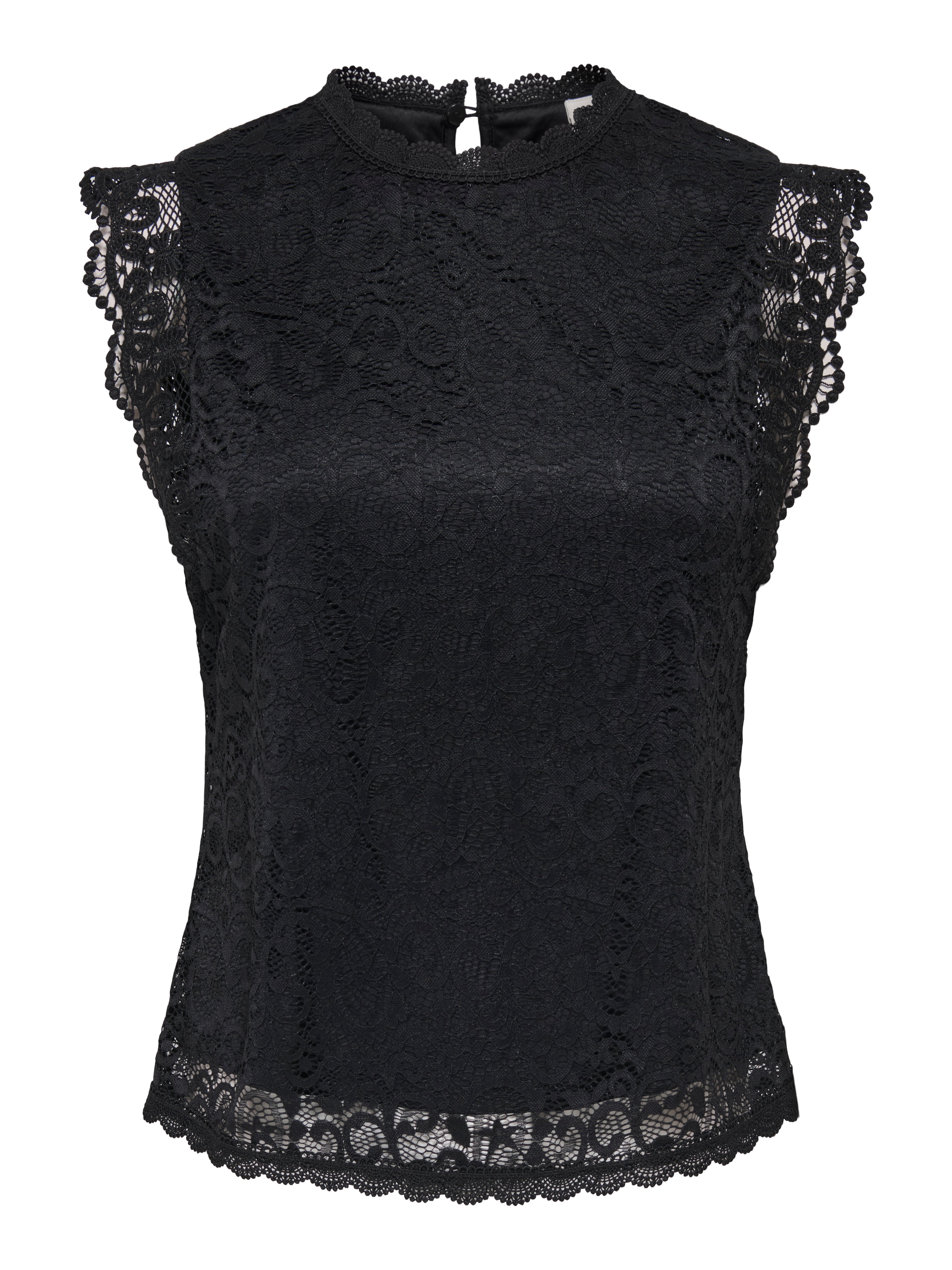 JDYLOTAS S/L LACE TOP JRS NOOS