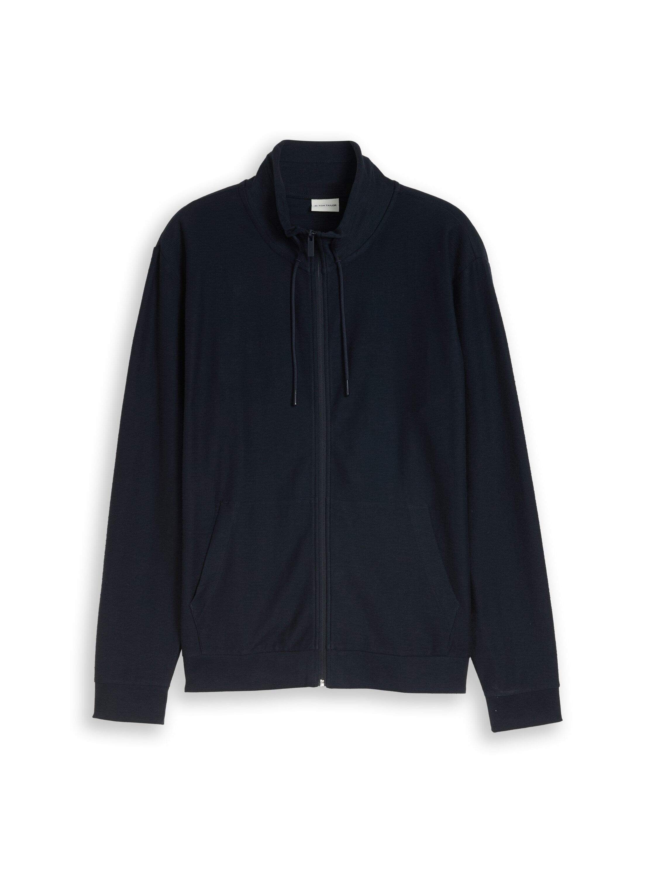 Sweatjacke mit Stehkragen