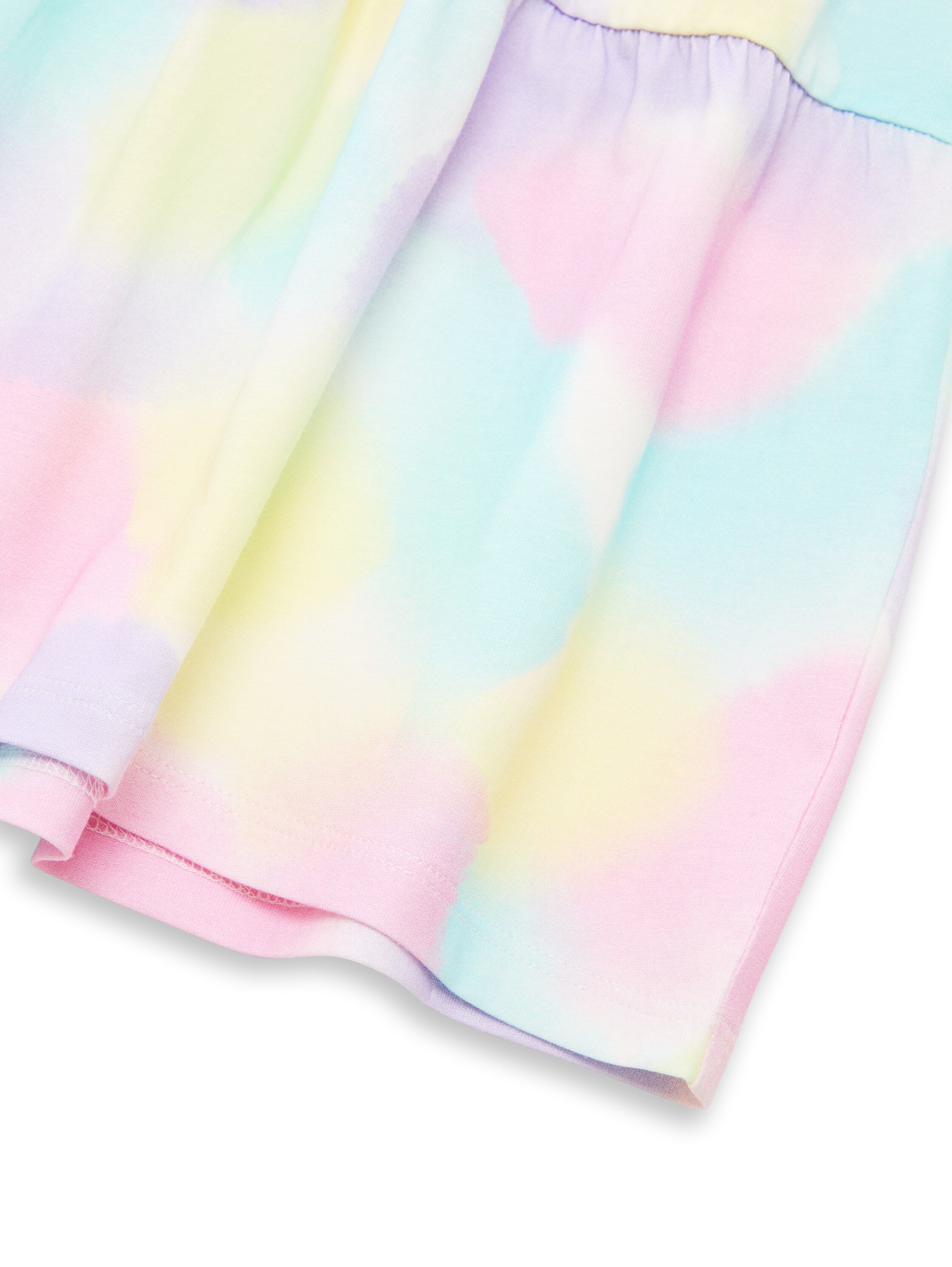 Mini-Kleid mit Batikmuster