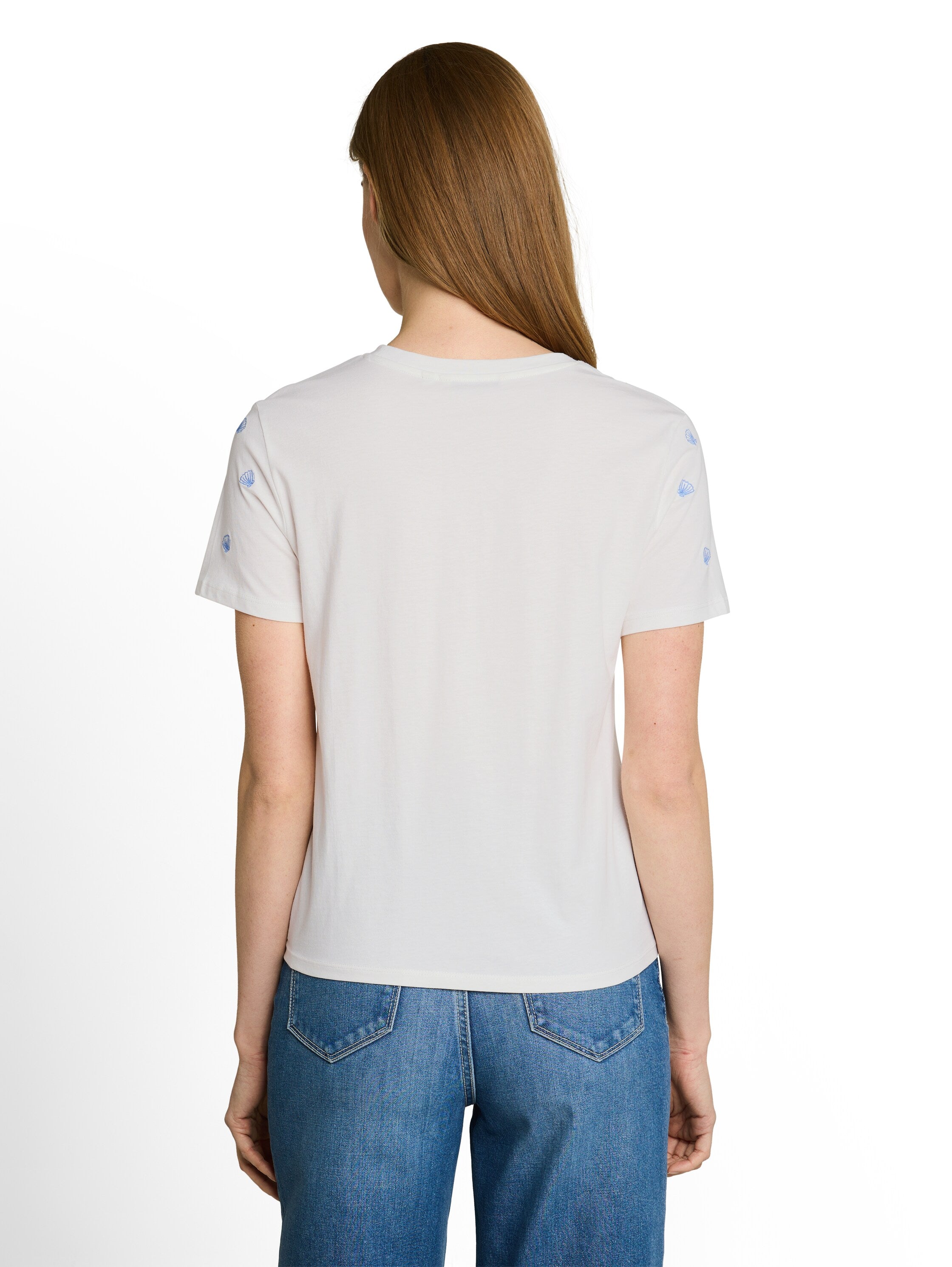 T-Shirt mit Stickereien