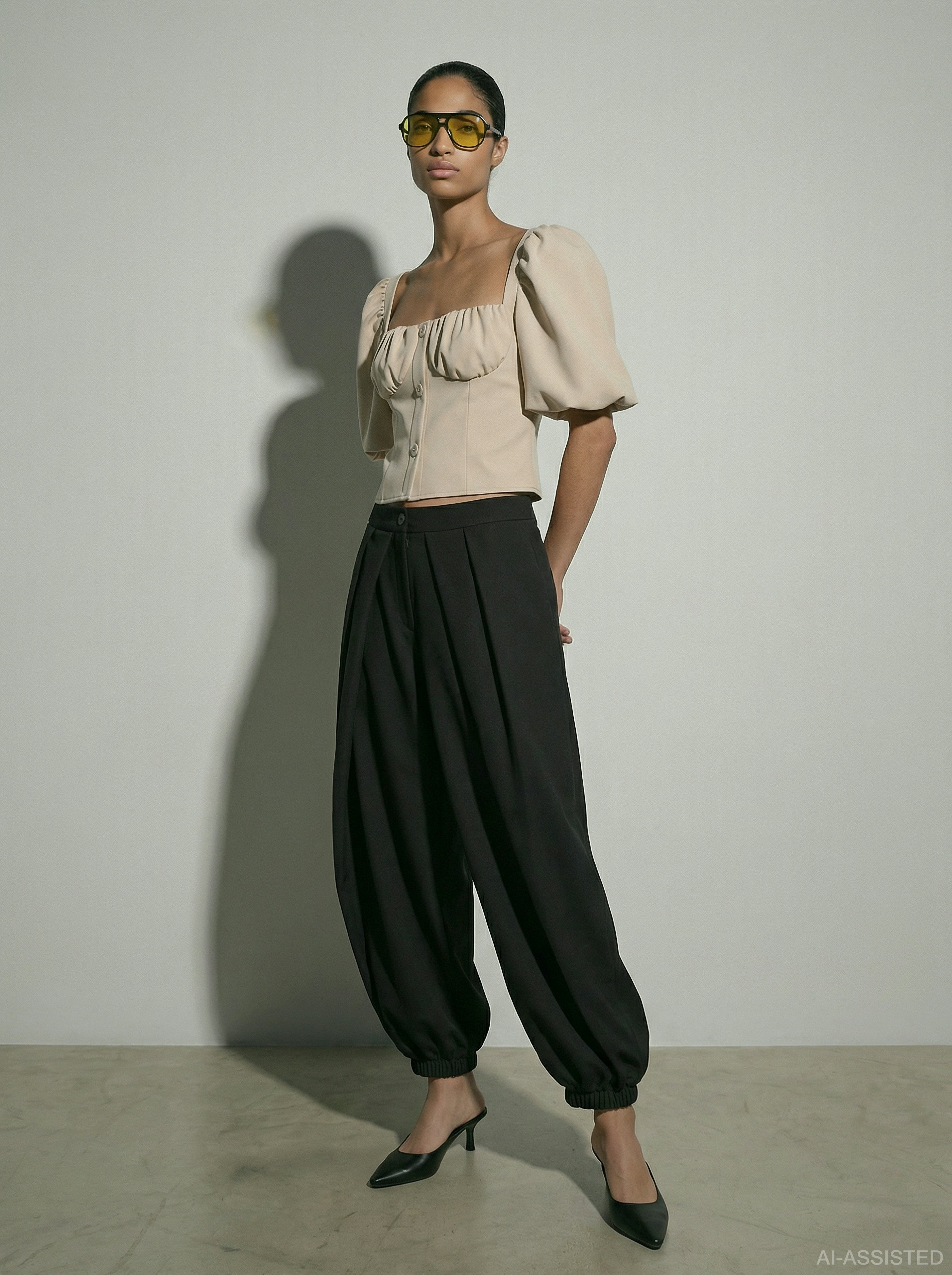 HDLOUISE TAILORED BALLON PANT