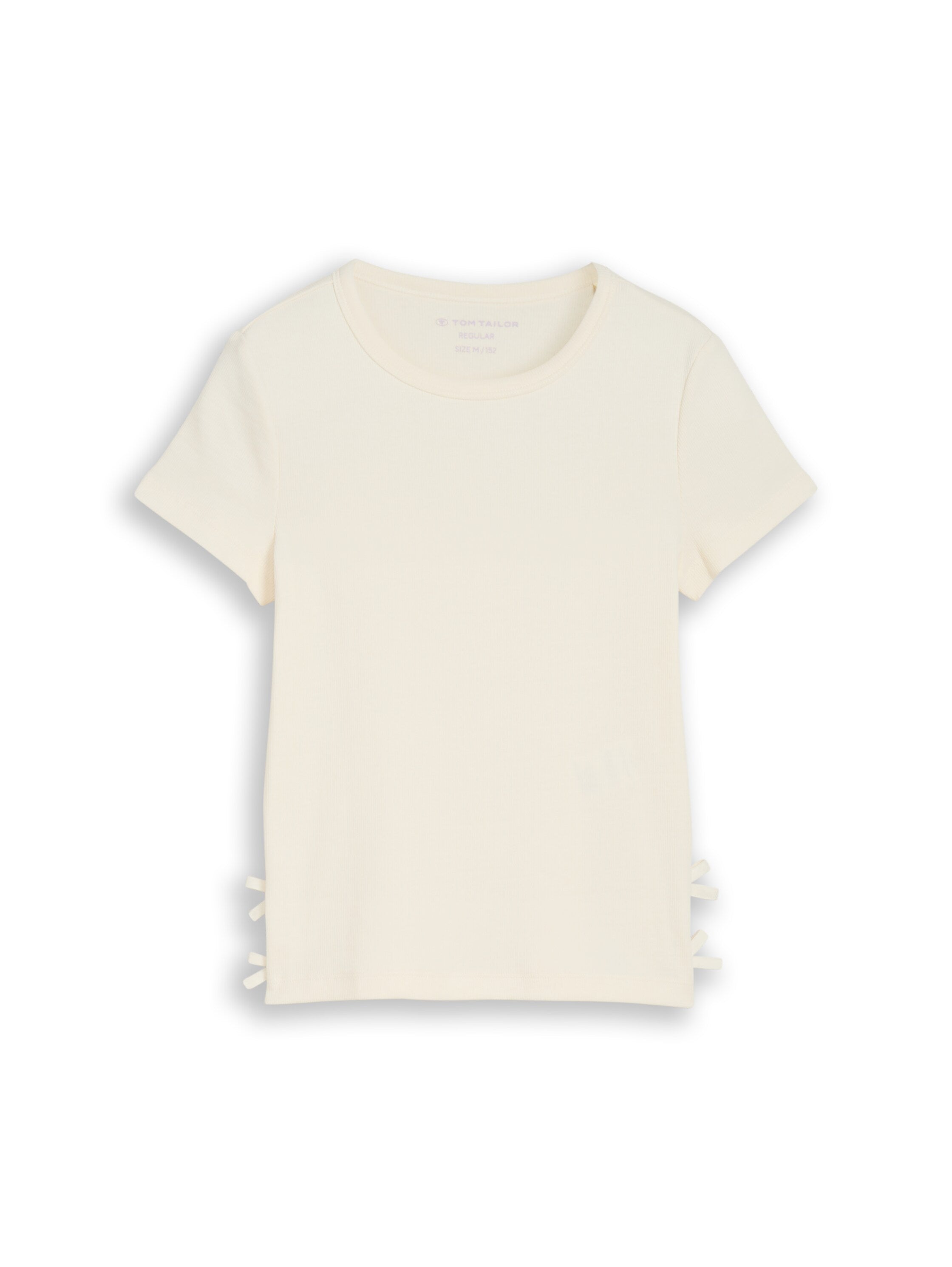 T-Shirt mit Schleifen-Details