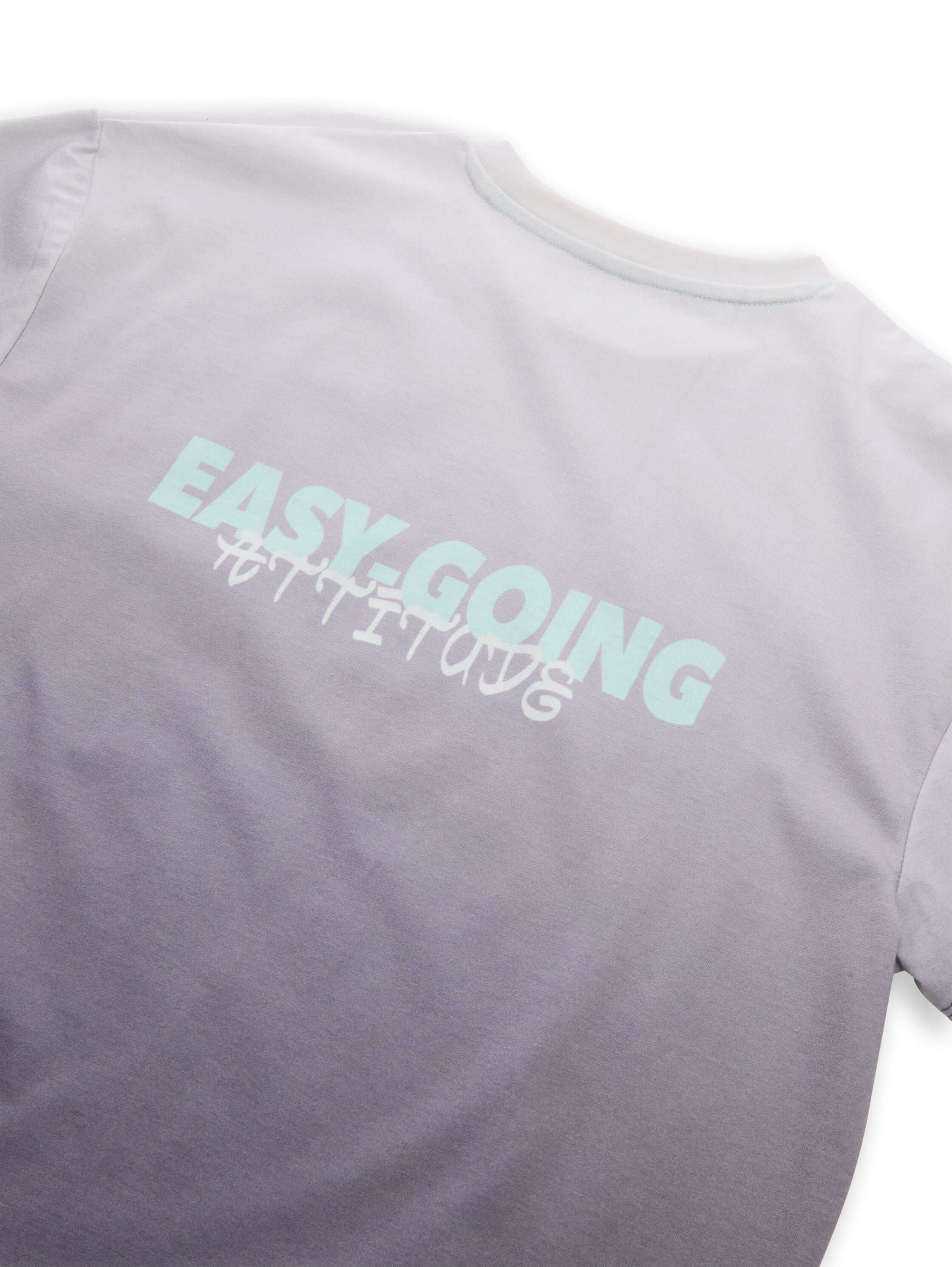 Oversize T-Shirt mit Rückenprint