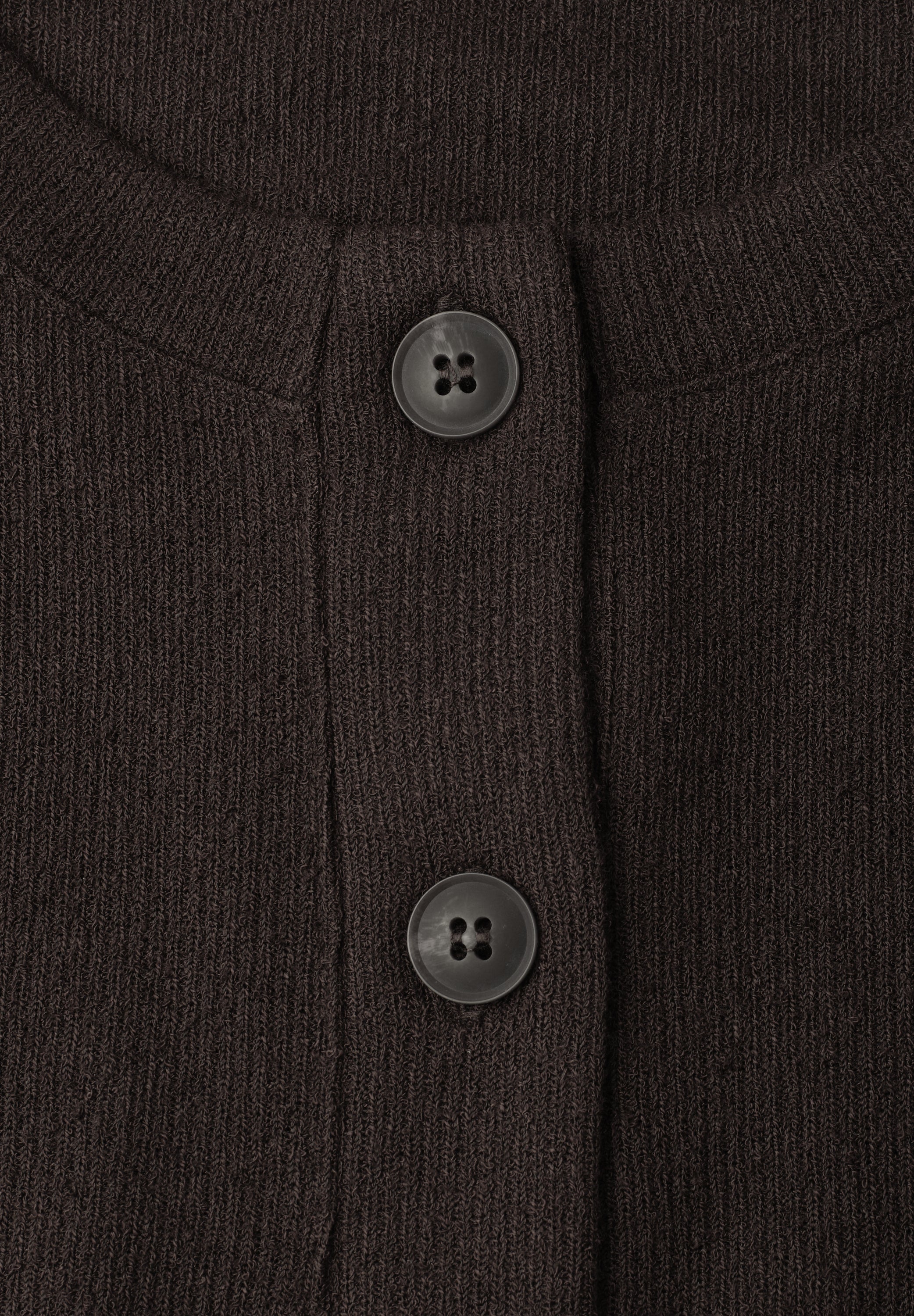 Kurzarm Jacke im Strick-Look