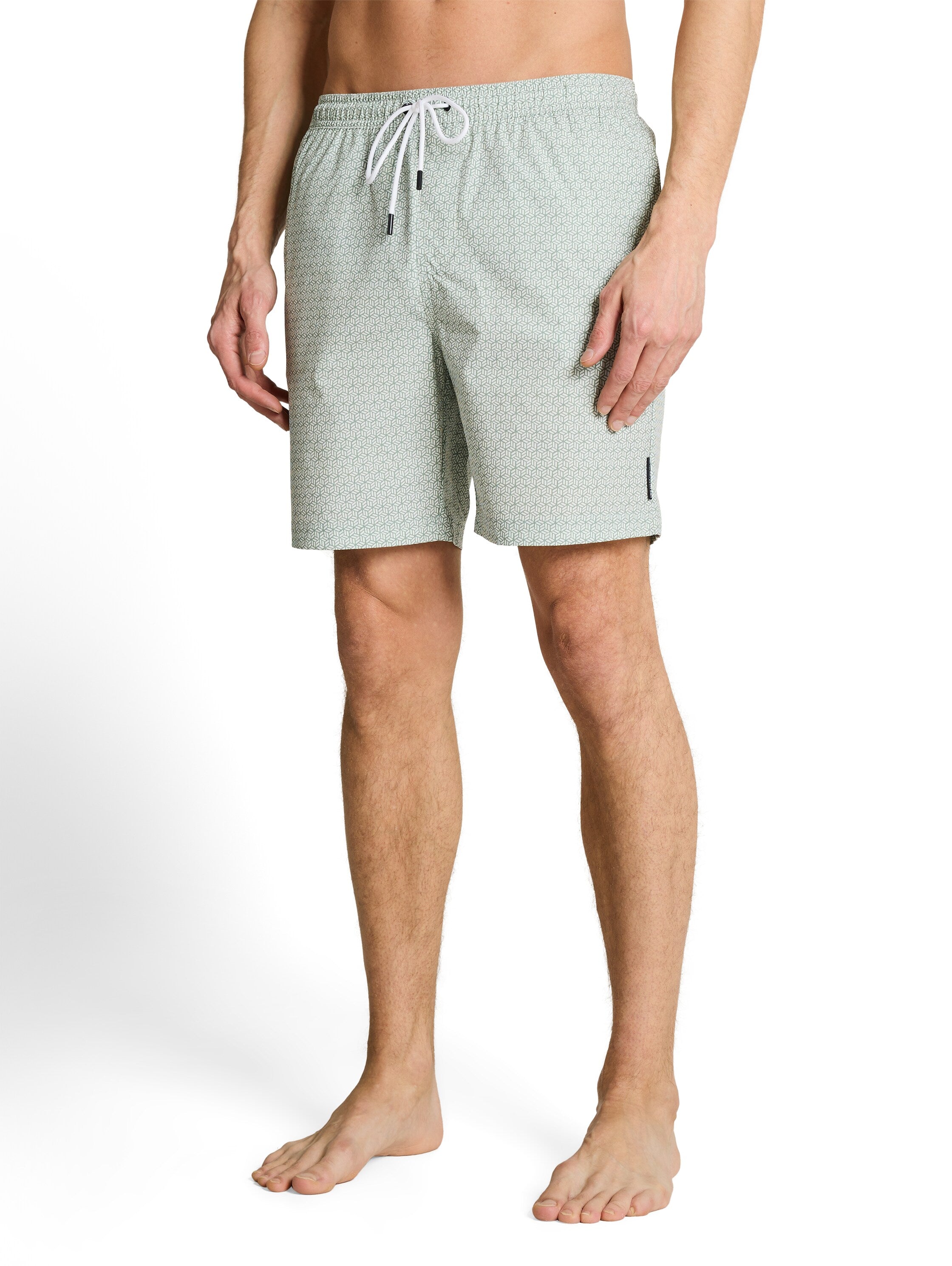 Badeshorts mit Muster