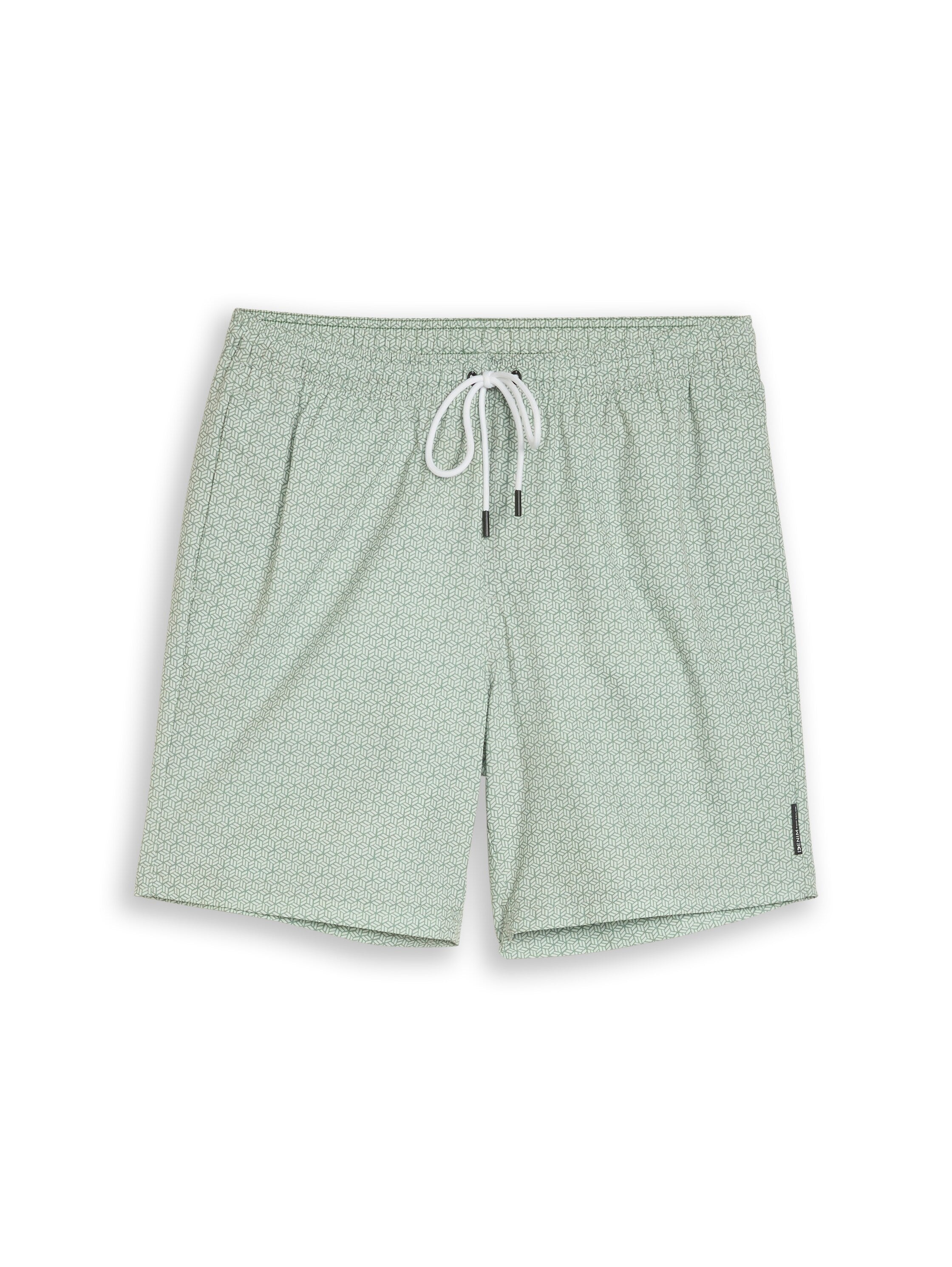 Badeshorts mit Muster