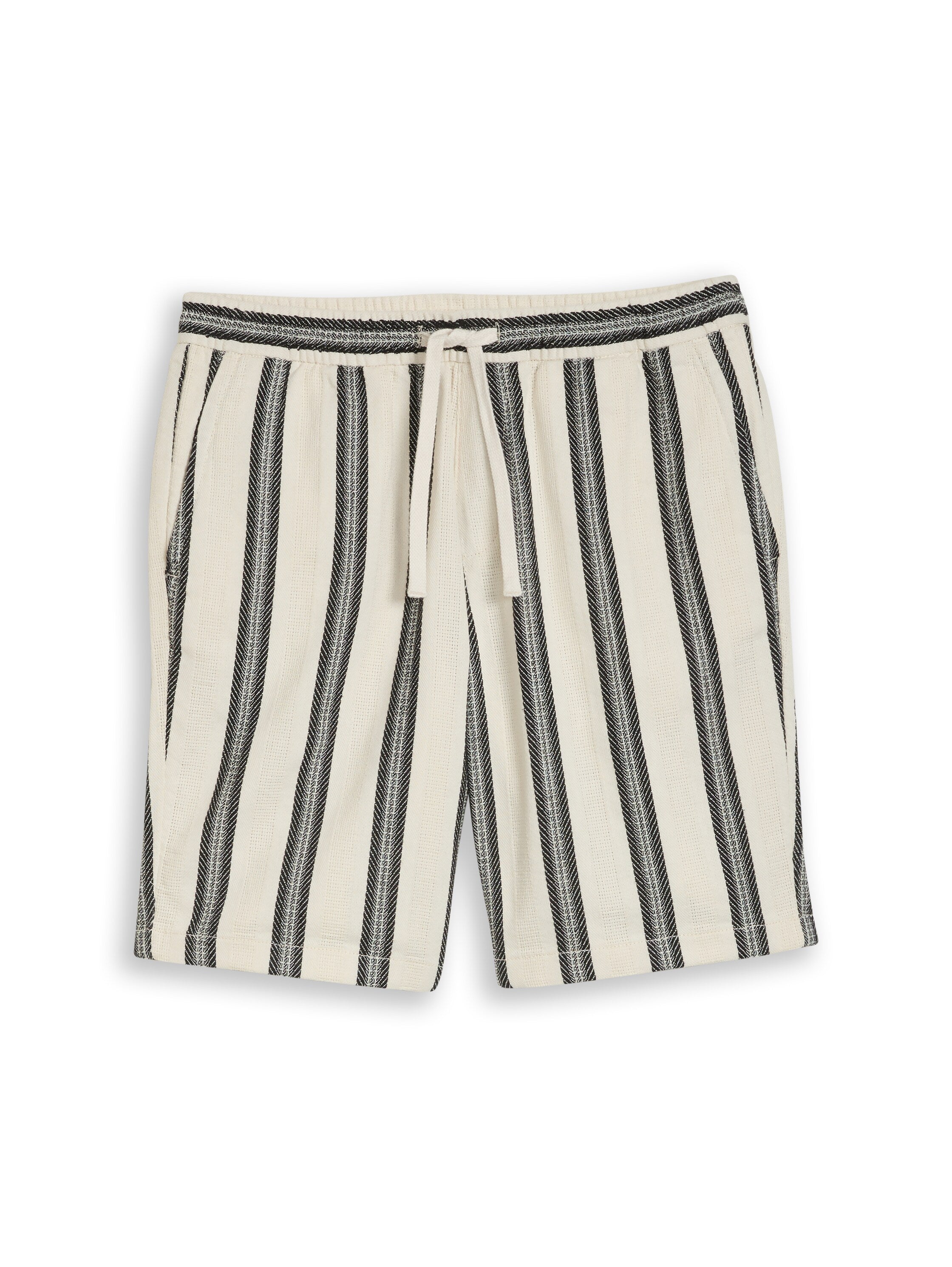Relaxed Fit Shorts mit Streifenmuster