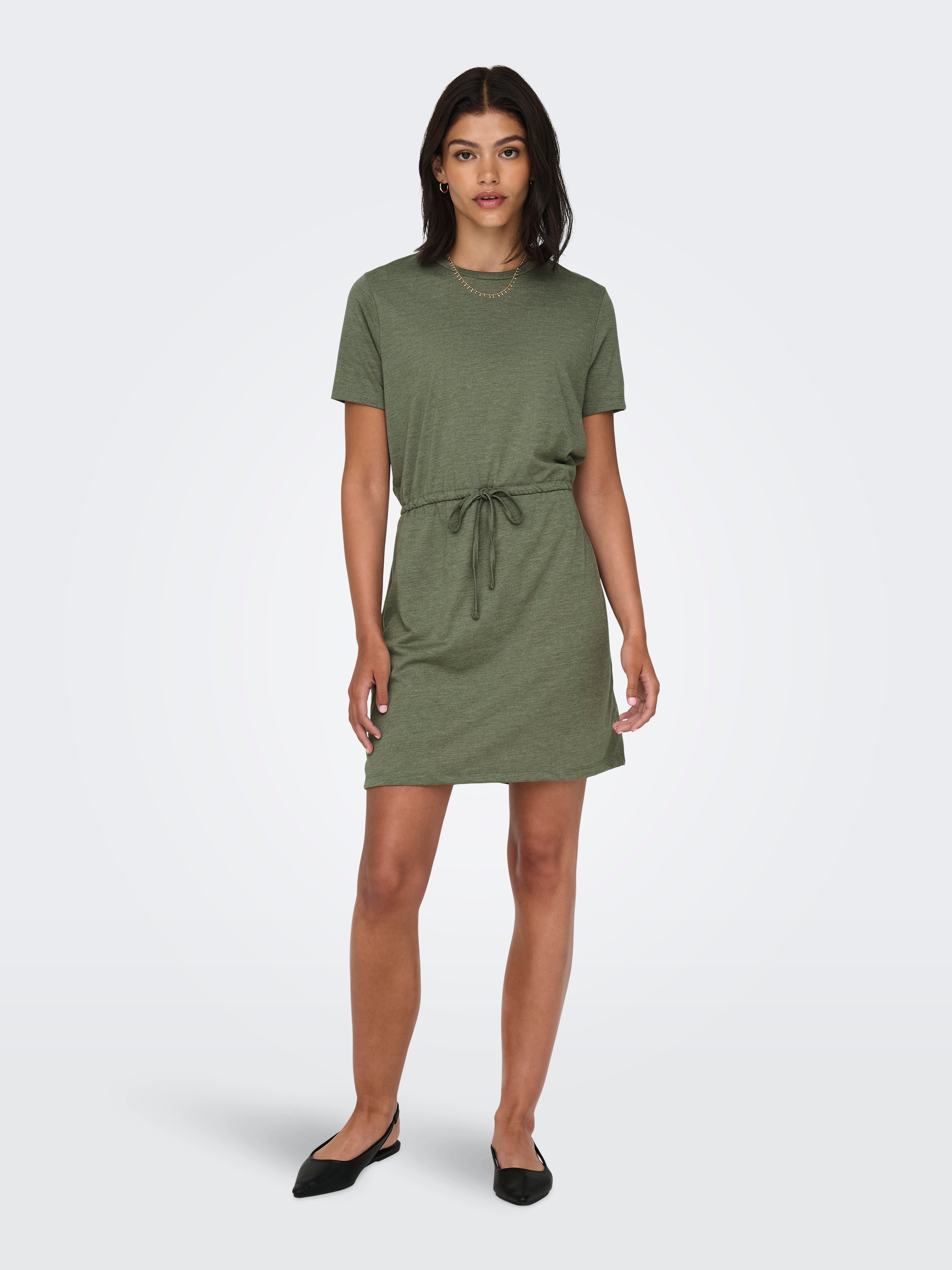 JDYDALILA S/S STRING DRESS JRS NOOS
