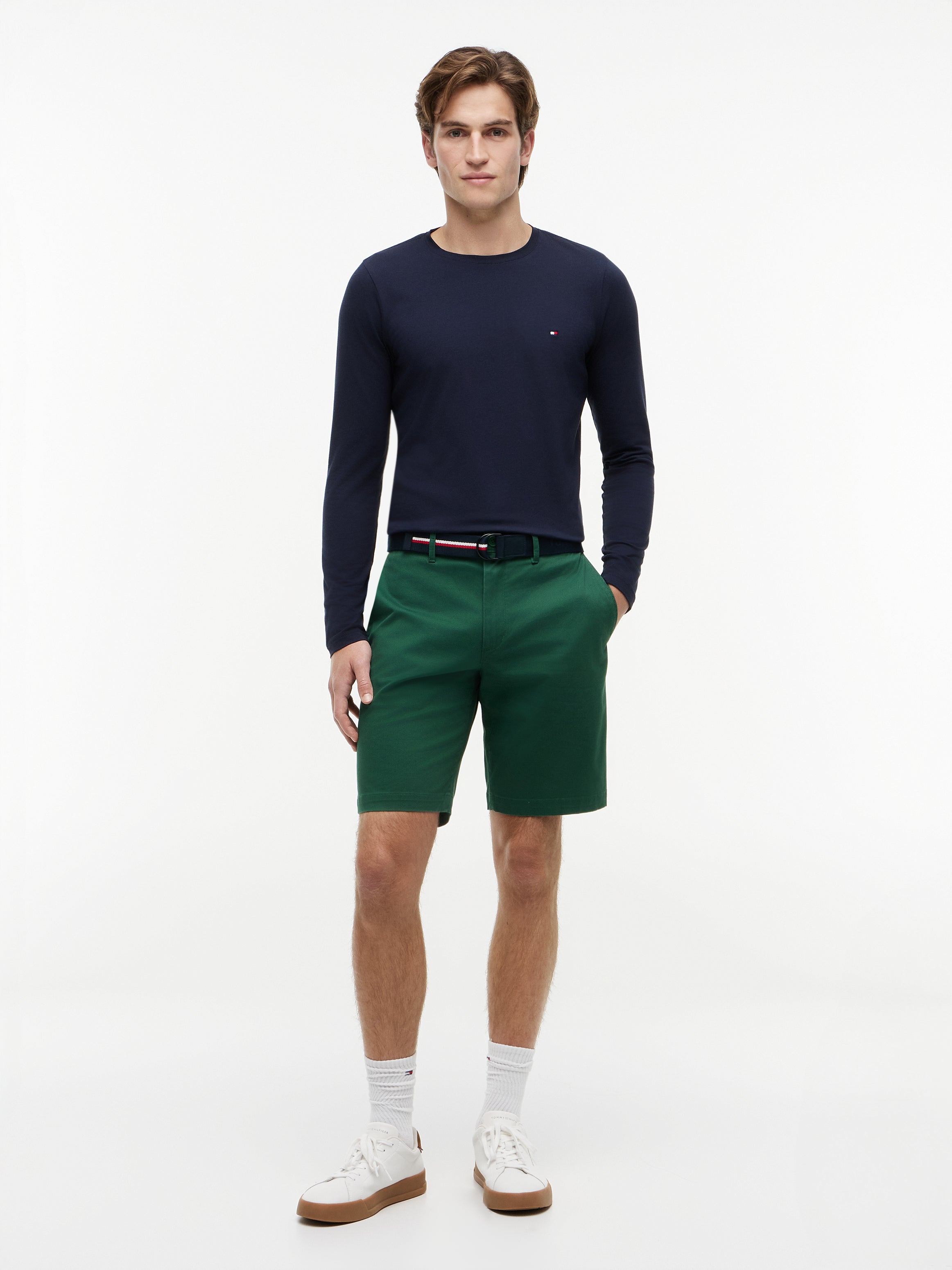 STRETCH SLIM FIT LONG SLEEVE TEE