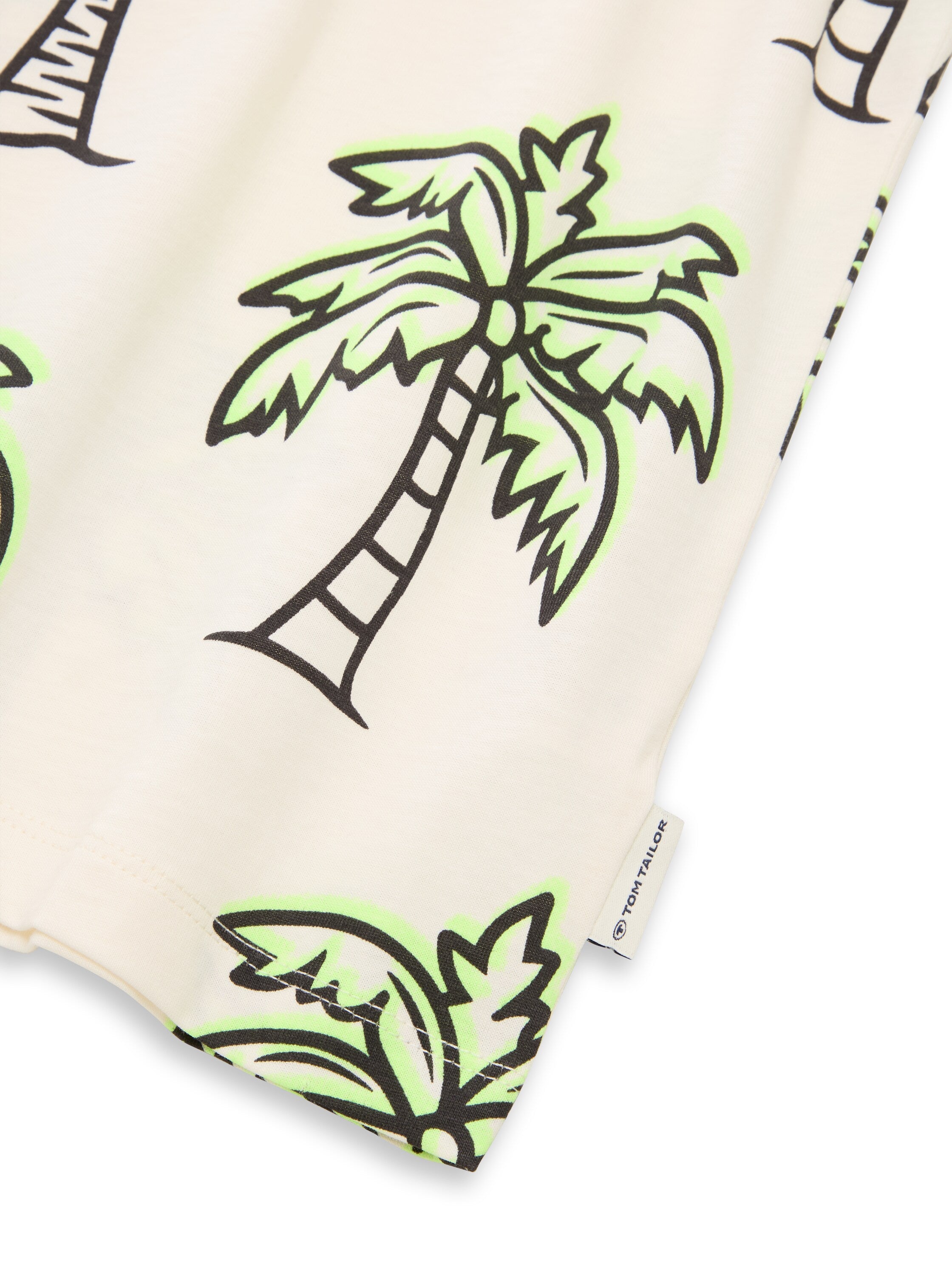 Oversize T-Shirt mit Muster