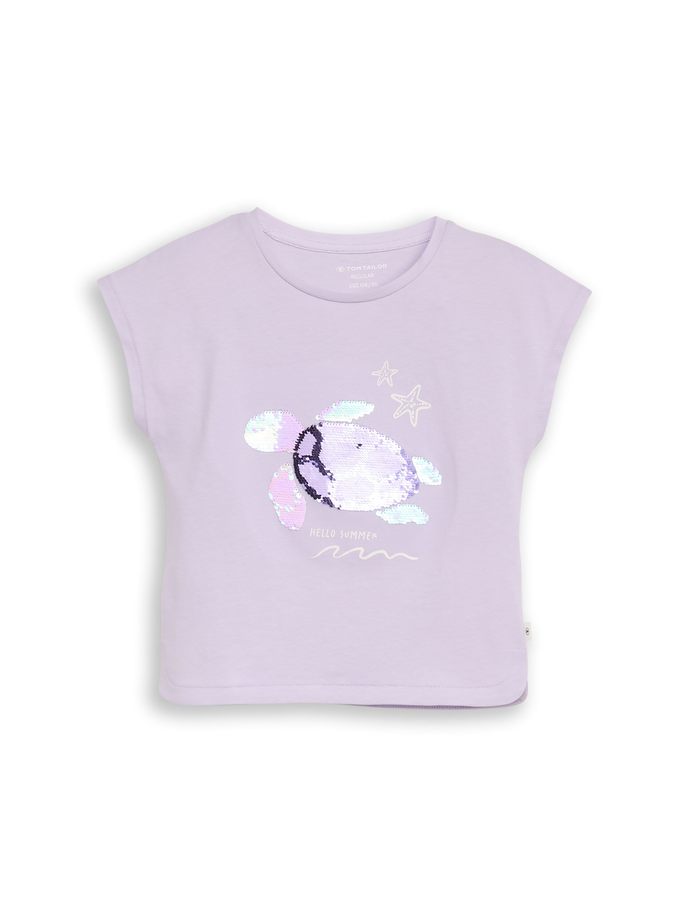 T-Shirt mit Wendepailletten