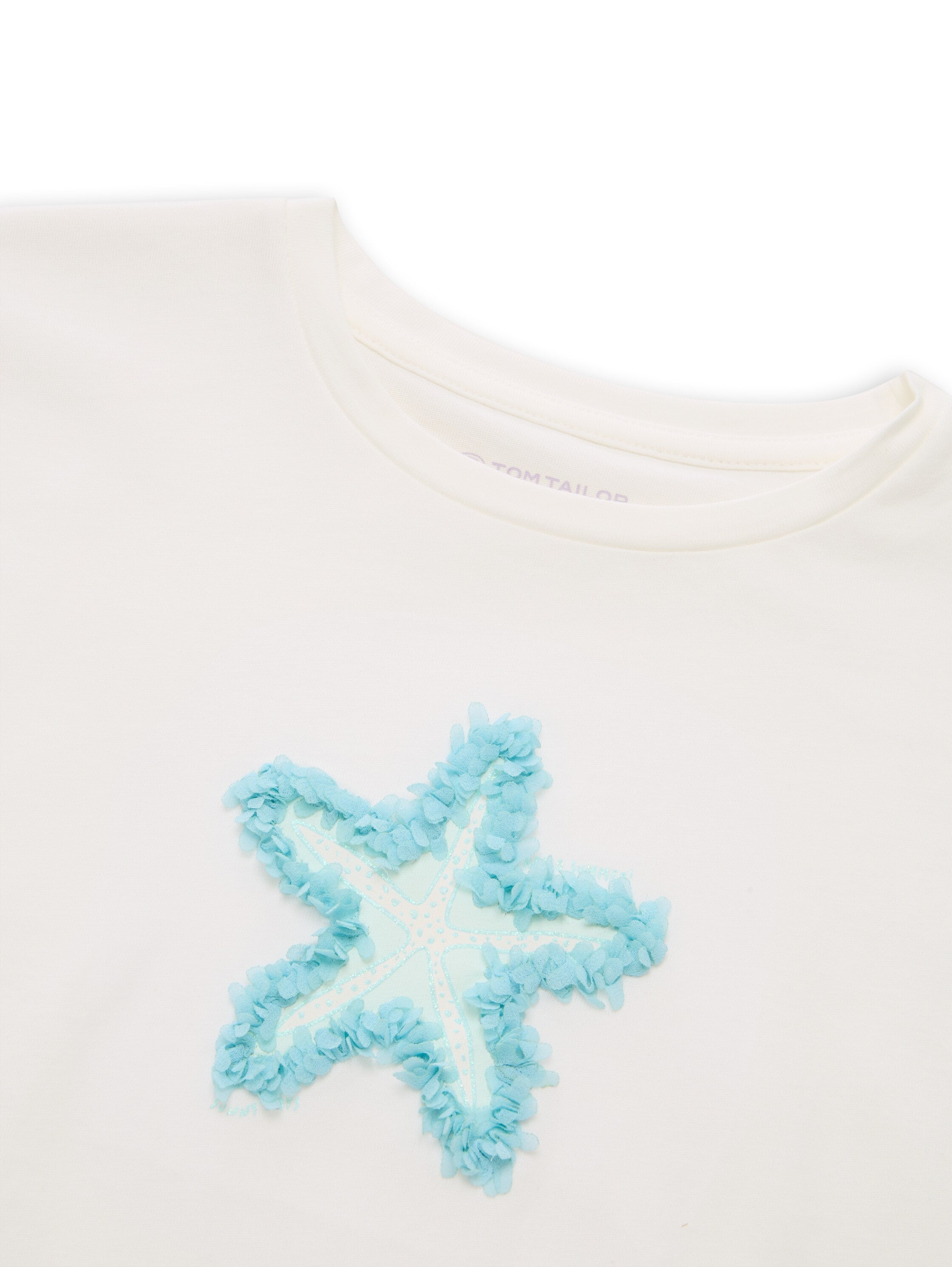 T-Shirt mit Knoten-Detail